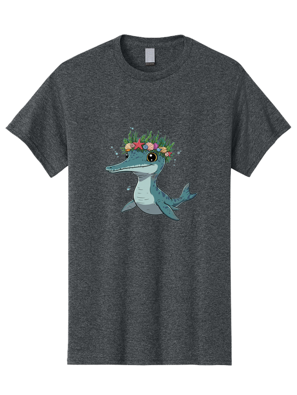 Ichthyosaurus-With-Crown Men'S Graphic Tee, 100% Cotton, Comfortable Casual Summer Wear, Machine Washable, Vintage Camera, Old Camera, Antique Camera, Black Camera, Classic Photography, Photography Equipment, Nostalgic Device, Film Camera, Bam681
