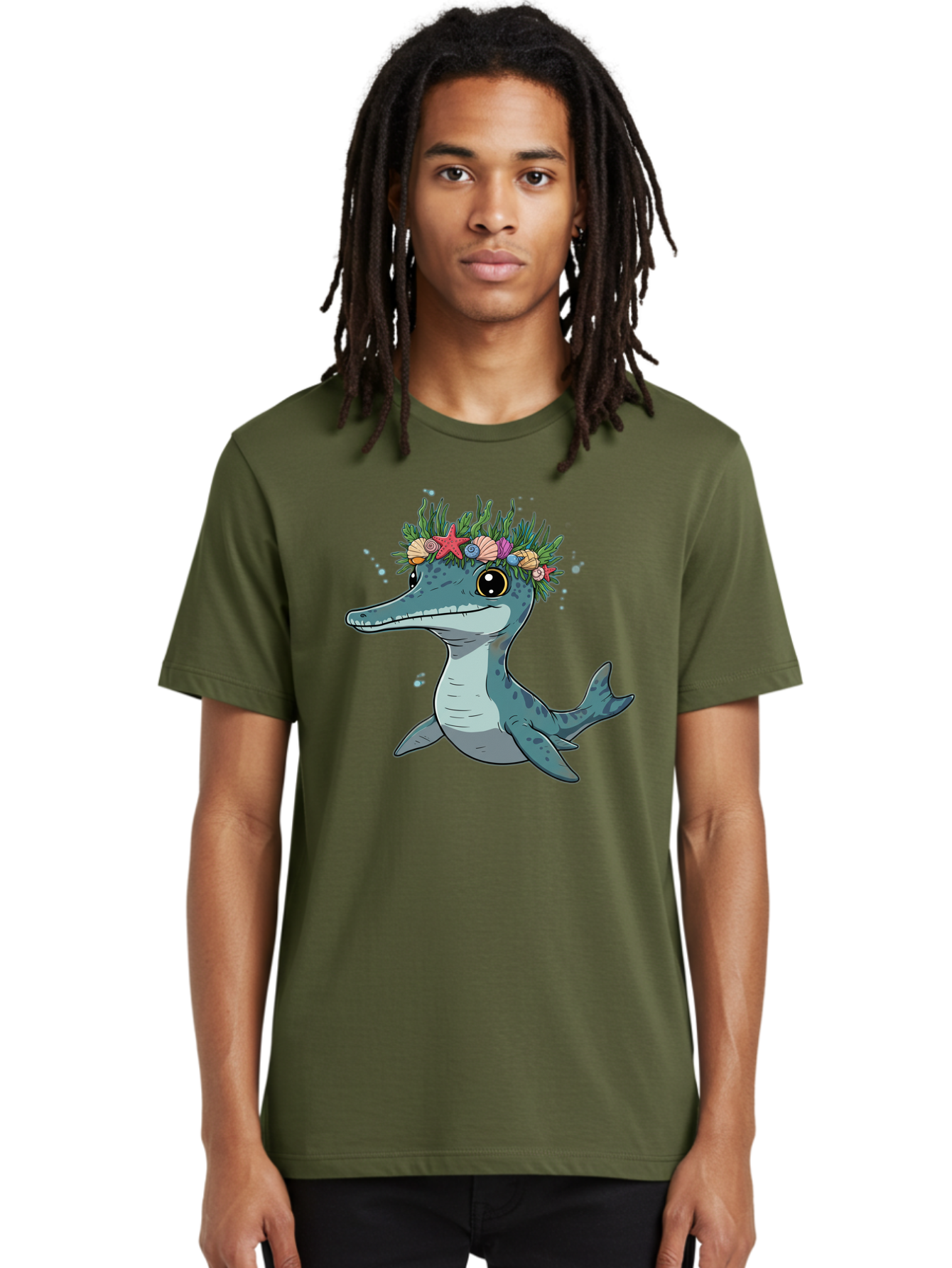 Ichthyosaurus-With-Crown Men'S Graphic Tee, 100% Cotton, Comfortable Casual Summer Wear, Machine Washable, Vintage Camera, Old Camera, Antique Camera, Black Camera, Classic Photography, Photography Equipment, Nostalgic Device, Film Camera, Bam681