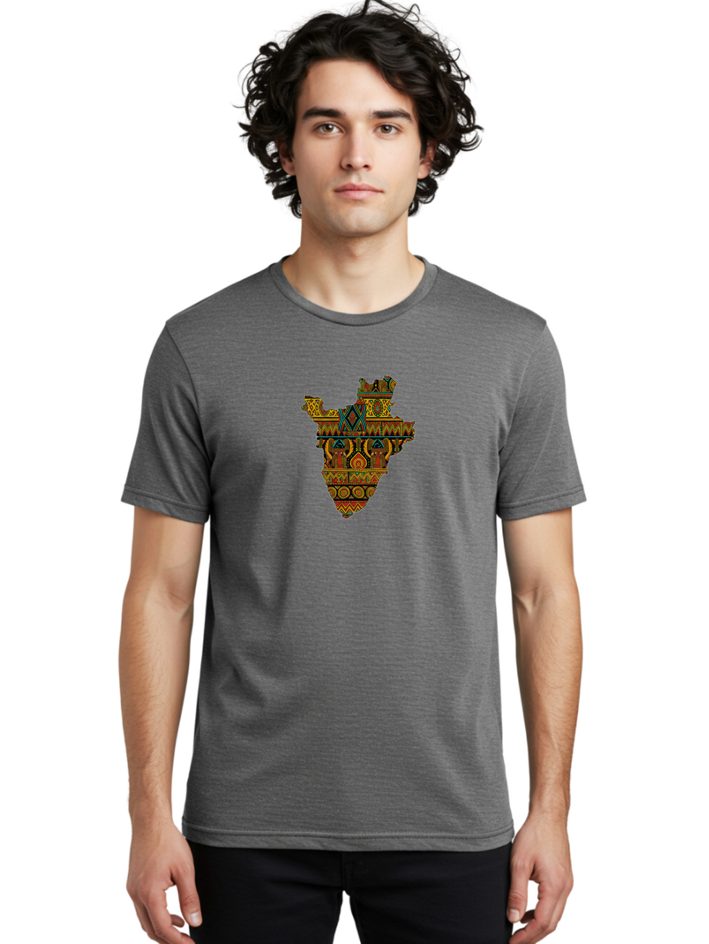 India-Map-1 Men'S Graphic Tee, 100% Cotton, Comfortable Casual Summer Wear, Machine Washable, Vintage Camera, Old Camera, Antique Camera, Black Camera, Classic Photography, Photography Equipment, Nostalgic Device, Film Camera, Camera Art Bam683