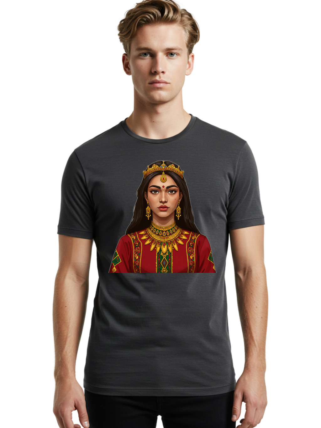 Indian-Queen Men'S Graphic Tee, 100% Cotton, Comfortable Casual Summer Wear, Machine Washable, Vintage Camera, Old Camera, Antique Camera, Black Camera, Classic Photography, Photography Equipment, Nostalgic Device, Film Camera, Camera Art Bam685