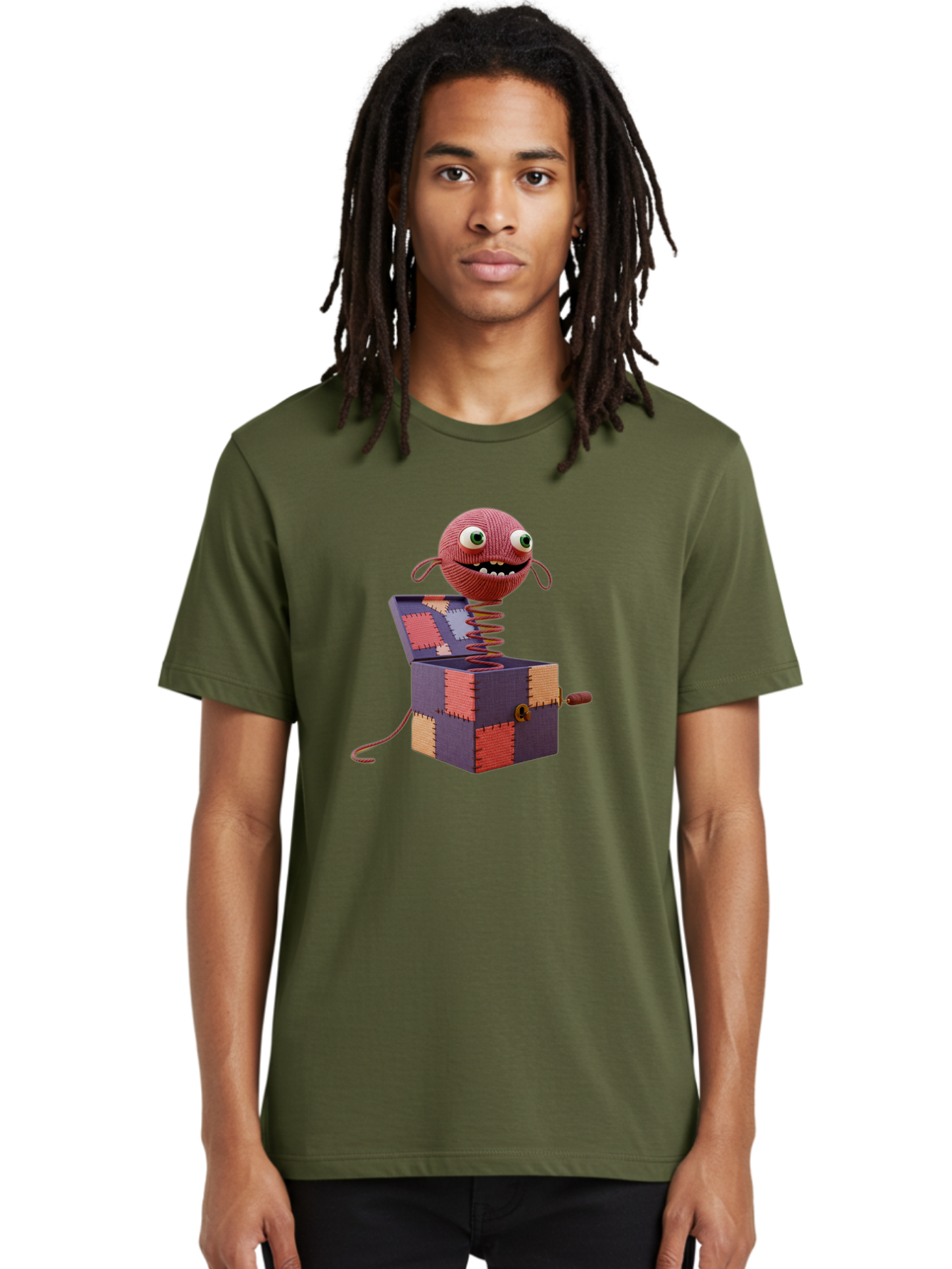 Jack-In-The-Box-Monster Men'S Graphic Tee, 100% Cotton, Comfortable Casual Summer Wear, Machine Washable, Vintage Camera, Old Camera, Antique Camera, Black Camera, Classic Photography, Photography Equipment, Nostalgic Device, Film Camera, Bam695
