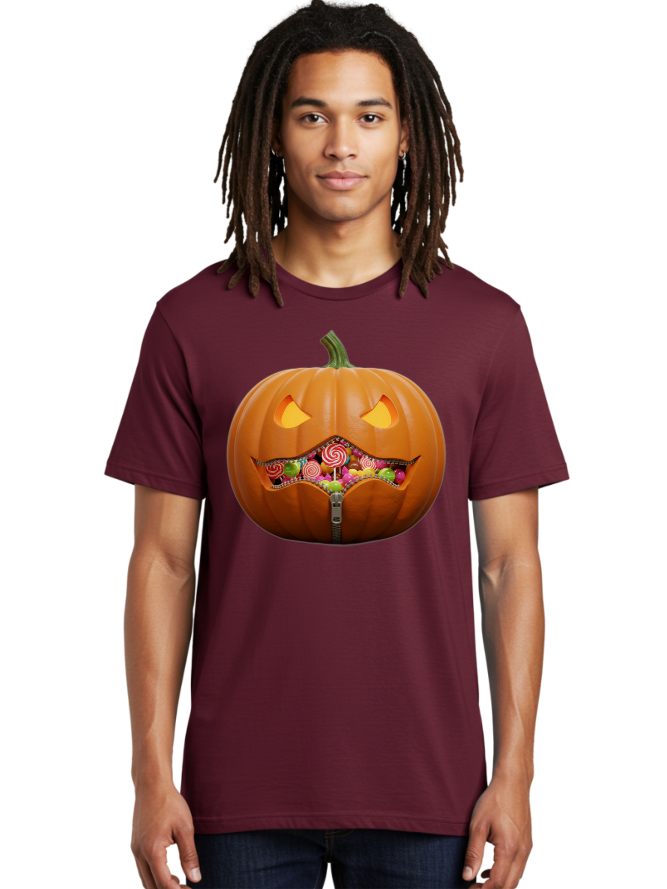 Jack-O-Lantern-Candy Men'S Graphic Tee, 100% Cotton, Comfortable Casual Summer Wear, Machine Washable, Vintage Camera, Old Camera, Antique Camera, Black Camera, Classic Photography, Photography Equipment, Nostalgic Device, Film Camera, Bam700