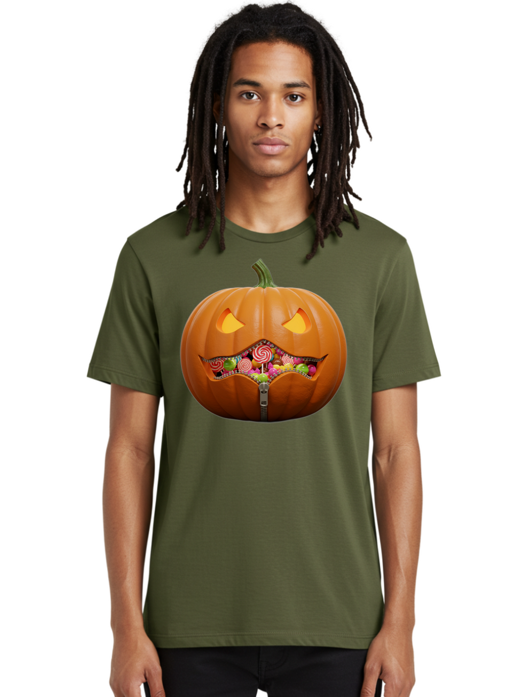 Jack-O-Lantern-Candy Men'S Graphic Tee, 100% Cotton, Comfortable Casual Summer Wear, Machine Washable, Vintage Camera, Old Camera, Antique Camera, Black Camera, Classic Photography, Photography Equipment, Nostalgic Device, Film Camera, Bam700