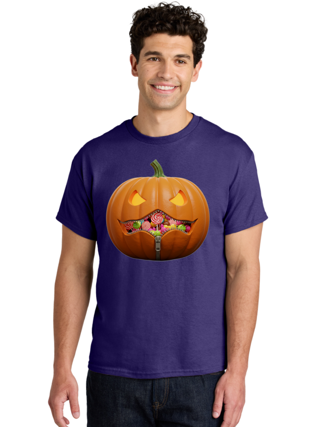 Jack-O-Lantern-Candy Men'S Graphic Tee, 100% Cotton, Comfortable Casual Summer Wear, Machine Washable, Vintage Camera, Old Camera, Antique Camera, Black Camera, Classic Photography, Photography Equipment, Nostalgic Device, Film Camera, Bam700