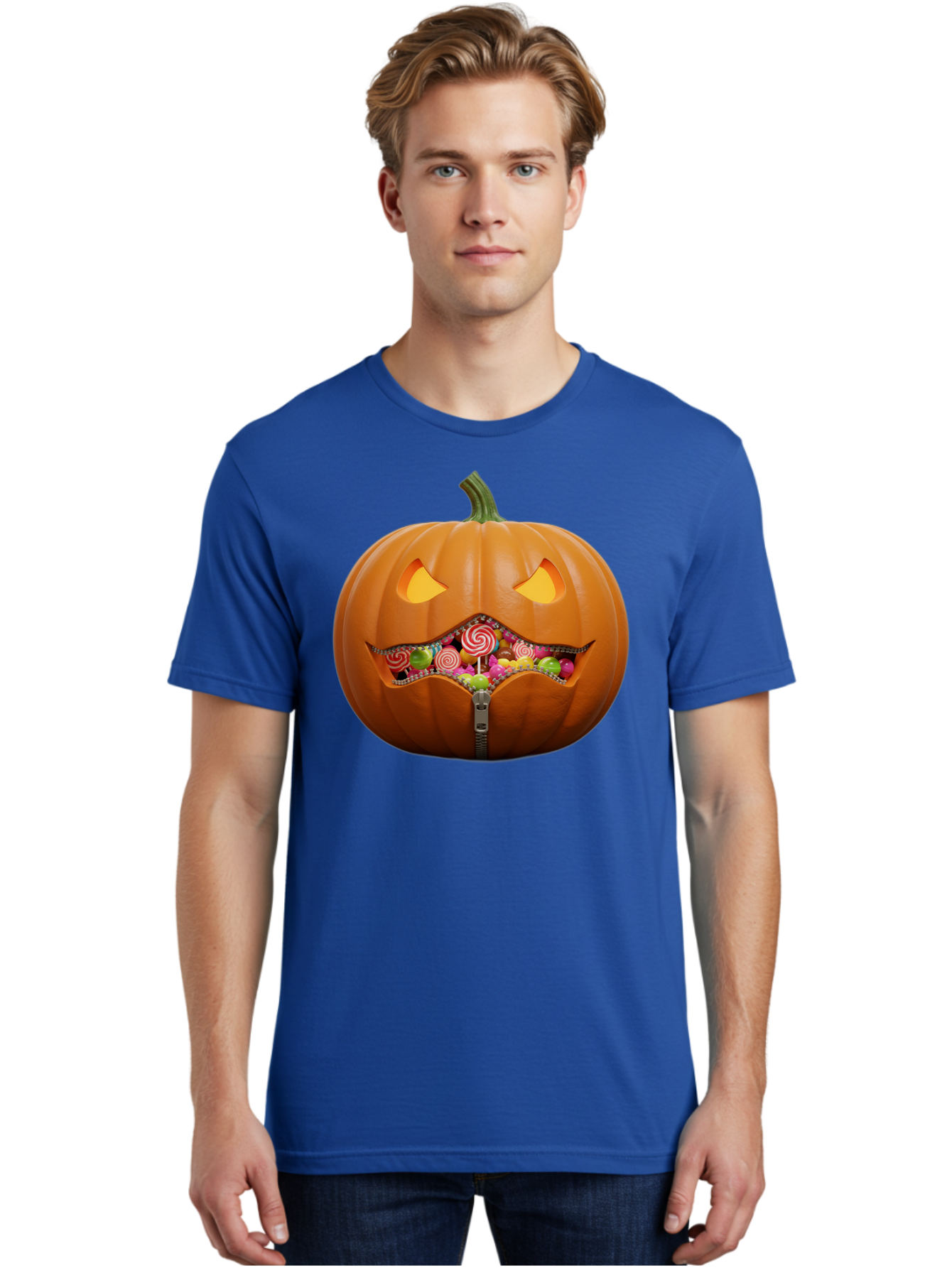 Jack-O-Lantern-Candy Men'S Graphic Tee, 100% Cotton, Comfortable Casual Summer Wear, Machine Washable, Vintage Camera, Old Camera, Antique Camera, Black Camera, Classic Photography, Photography Equipment, Nostalgic Device, Film Camera, Bam700