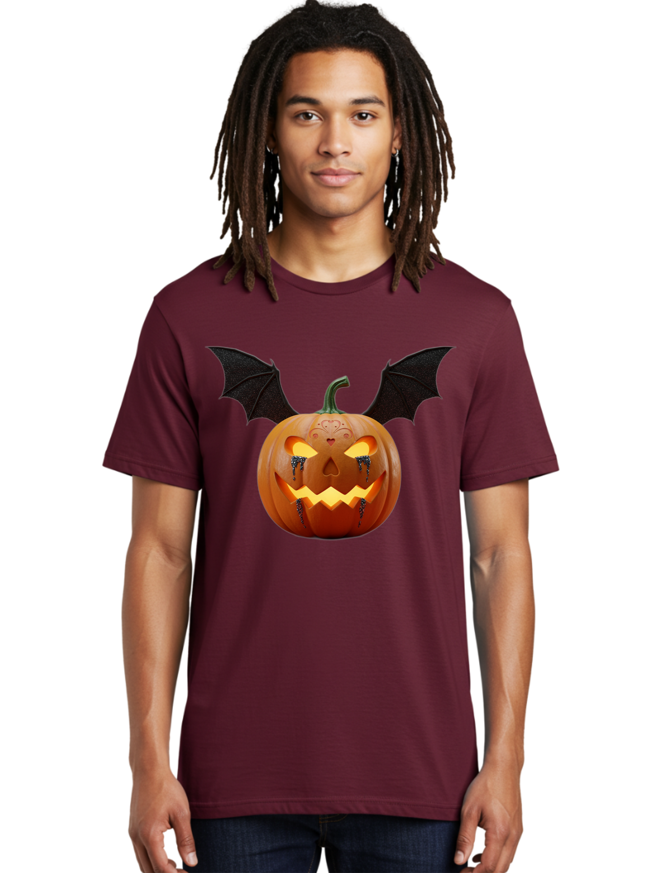 Jack-O-Lantern-Vampire Men'S Graphic Tee, 100% Cotton, Comfortable Casual Summer Wear, Machine Washable, Vintage Camera, Old Camera, Antique Camera, Black Camera, Classic Photography, Photography Equipment, Nostalgic Device, Film Camera, Bam701