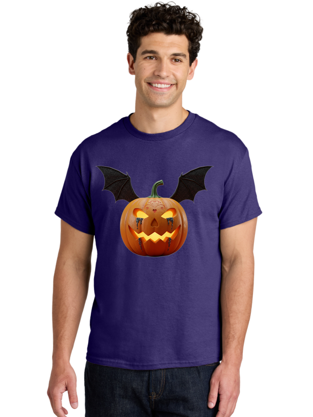 Jack-O-Lantern-Vampire Men'S Graphic Tee, 100% Cotton, Comfortable Casual Summer Wear, Machine Washable, Vintage Camera, Old Camera, Antique Camera, Black Camera, Classic Photography, Photography Equipment, Nostalgic Device, Film Camera, Bam701
