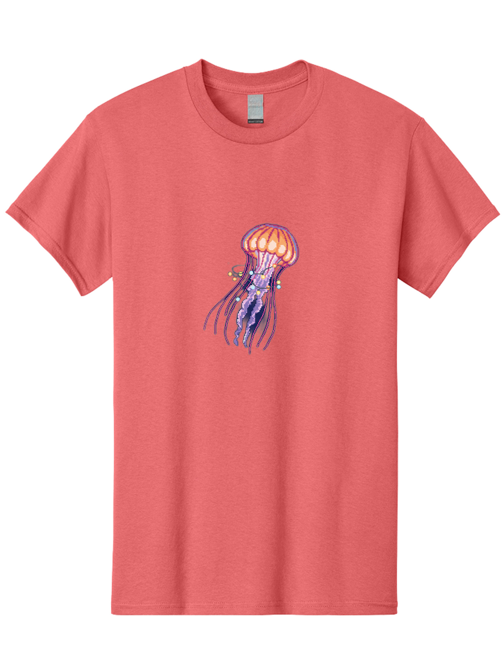 Jellyfish-1 Men'S Graphic Tee, 100% Cotton, Comfortable Casual Summer Wear, Machine Washable, Vintage Camera, Old Camera, Antique Camera, Black Camera, Classic Photography, Photography Equipment, Nostalgic Device, Film Camera, Camera Art Bam703