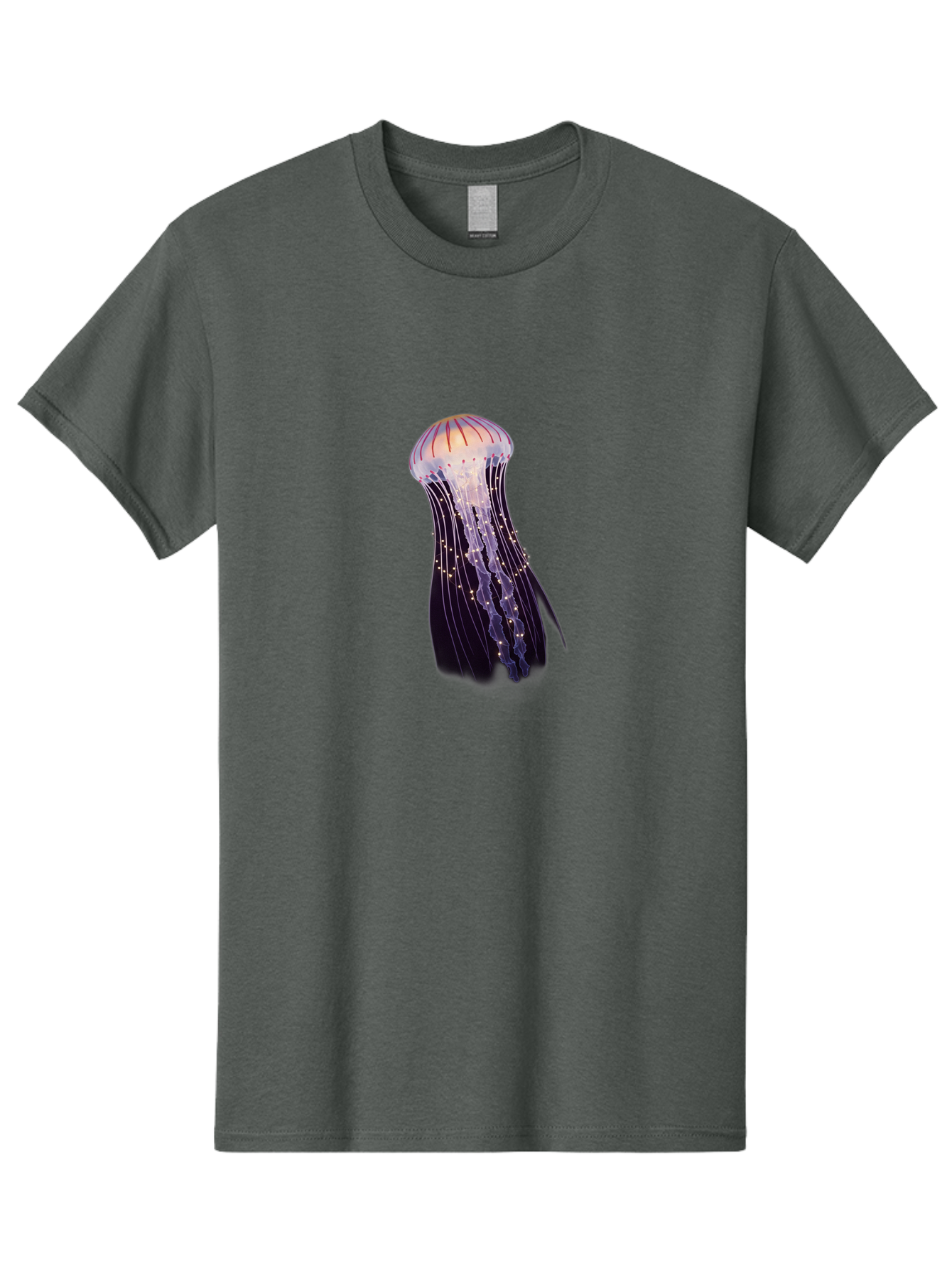 Jellyfish-2 Men'S Graphic Tee, 100% Cotton, Comfortable Casual Summer Wear, Machine Washable, Vintage Camera, Old Camera, Antique Camera, Black Camera, Classic Photography, Photography Equipment, Nostalgic Device, Film Camera, Camera Art Bam704