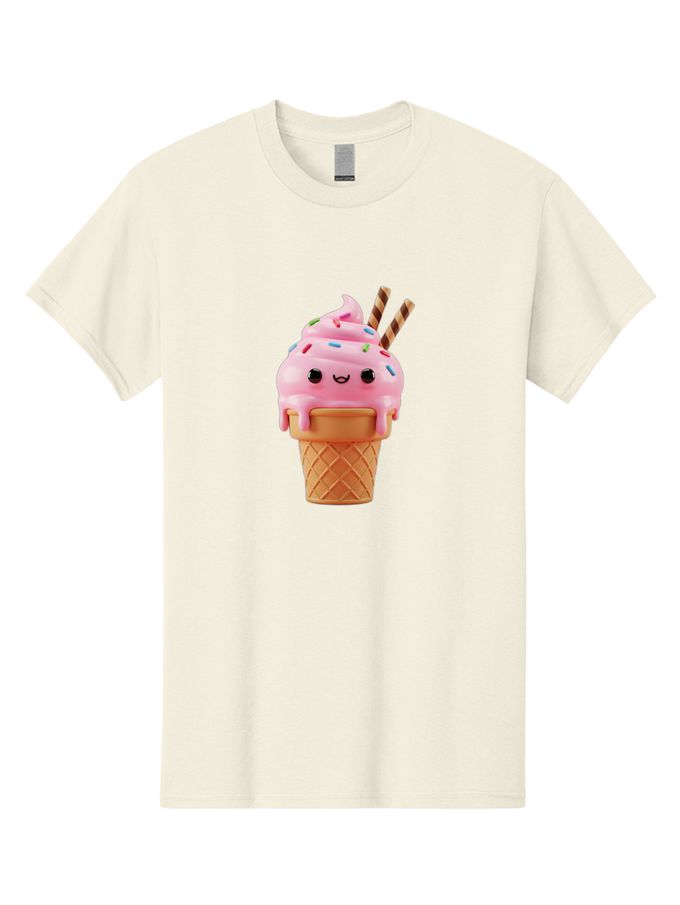 Kawaii-Ice-Cream Men'S Graphic Tee, 100% Cotton, Comfortable Casual Summer Wear, Machine Washable, Vintage Camera, Old Camera, Antique Camera, Black Camera, Classic Photography, Photography Equipment, Nostalgic Device, Film Camera, Camera Art Bam710