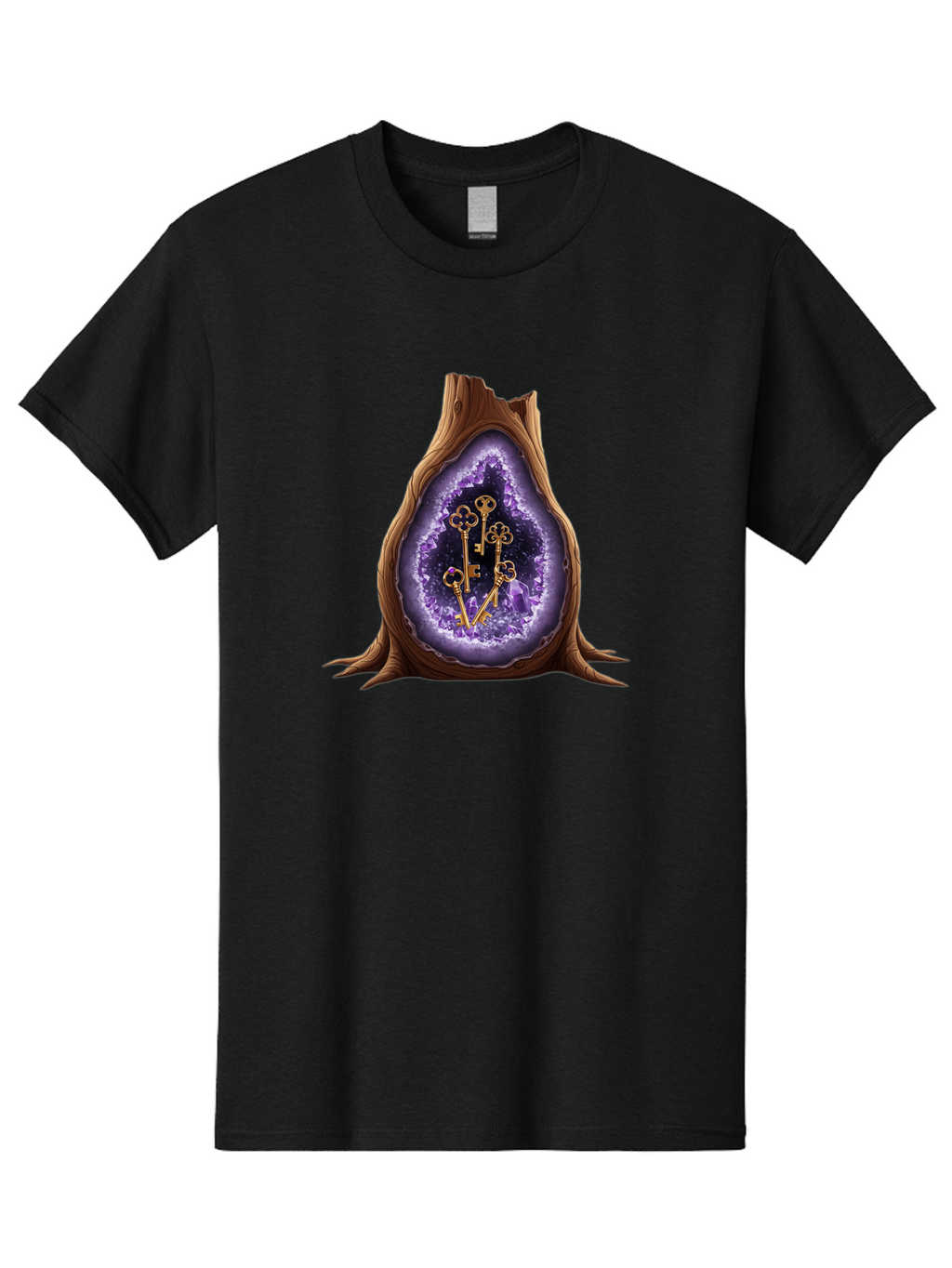 Keys-In-Geode Men'S Graphic Tee, 100% Cotton, Comfortable Casual Summer Wear, Machine Washable, Vintage Camera, Old Camera, Antique Camera, Black Camera, Classic Photography, Photography Equipment, Nostalgic Device, Film Camera, Camera Art Bam714