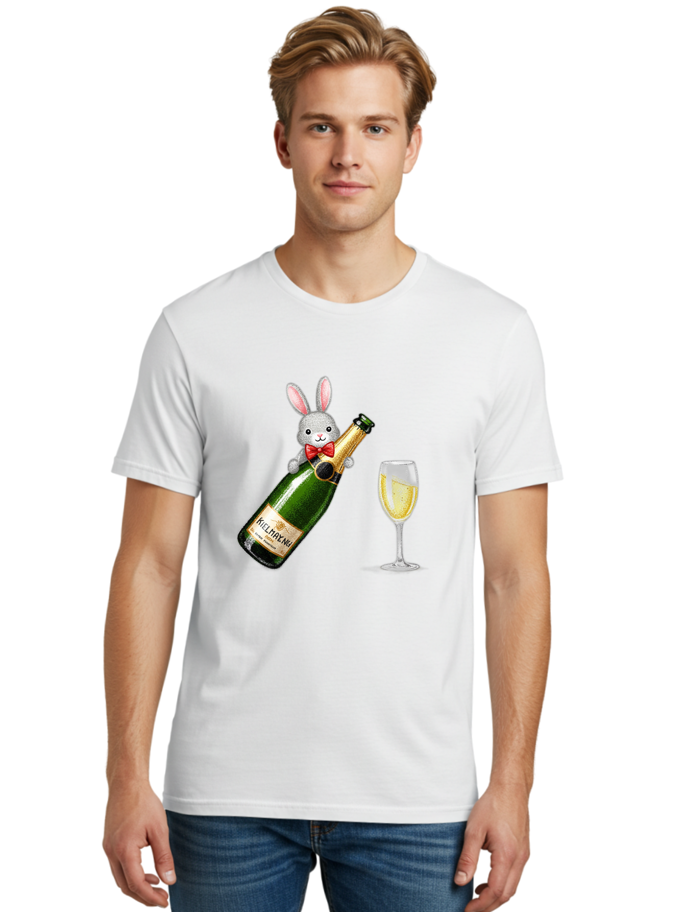 Kilimanko-Champagne Men'S Graphic Tee, 100% Cotton, Comfortable Casual Summer Wear, Machine Washable, Vintage Camera, Old Camera, Antique Camera, Black Camera, Classic Photography, Photography Equipment, Nostalgic Device, Film Camera, Bam715