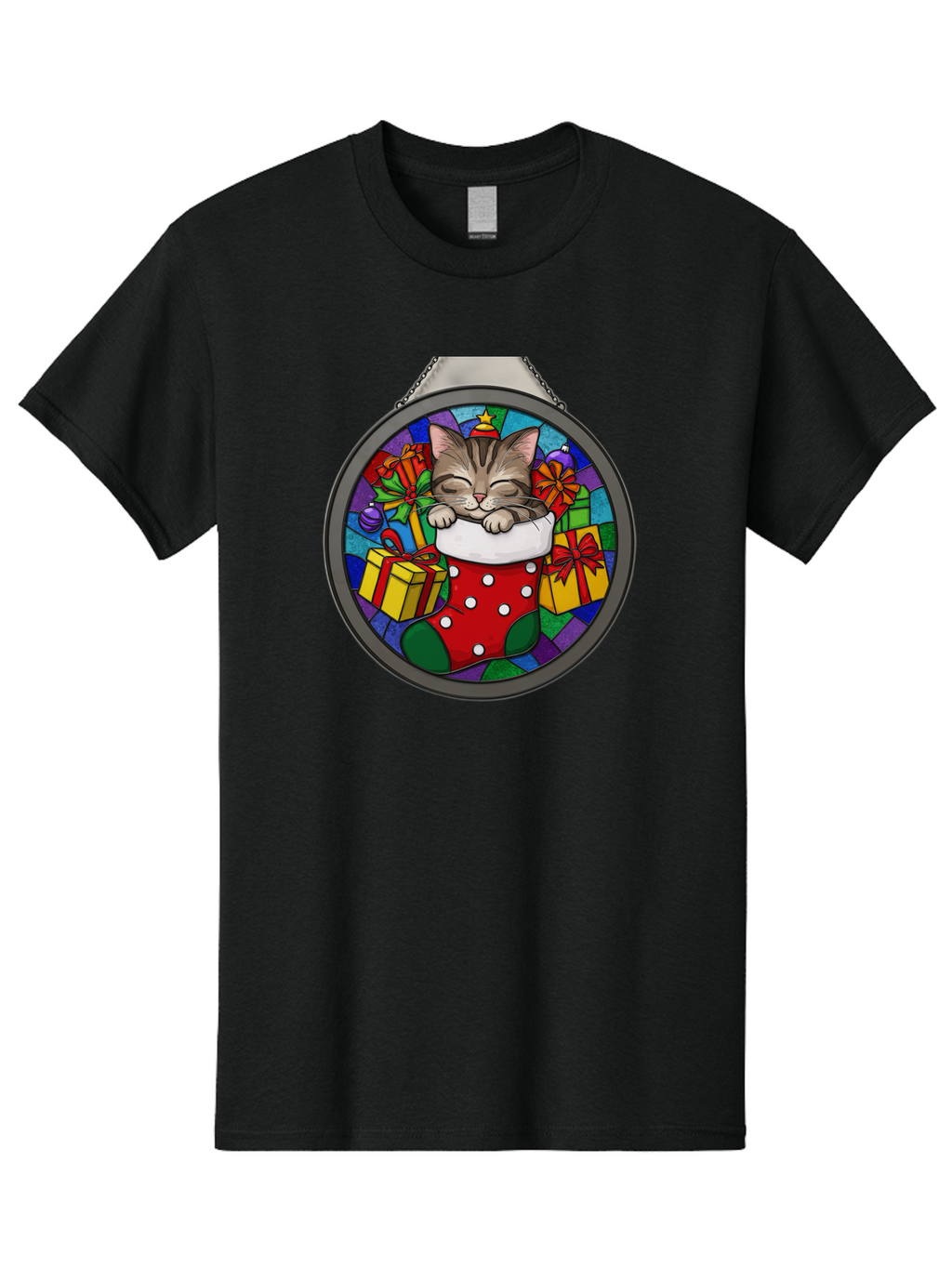 Kitten-In-Christmas-Stocking Men'S Graphic Tee, 100% Cotton, Comfortable Casual Summer Wear, Machine Washable, Vintage Camera, Old Camera, Antique Camera, Black Camera, Classic Photography, Photography Equipment, Nostalgic Device, Film Camera, Bam718
