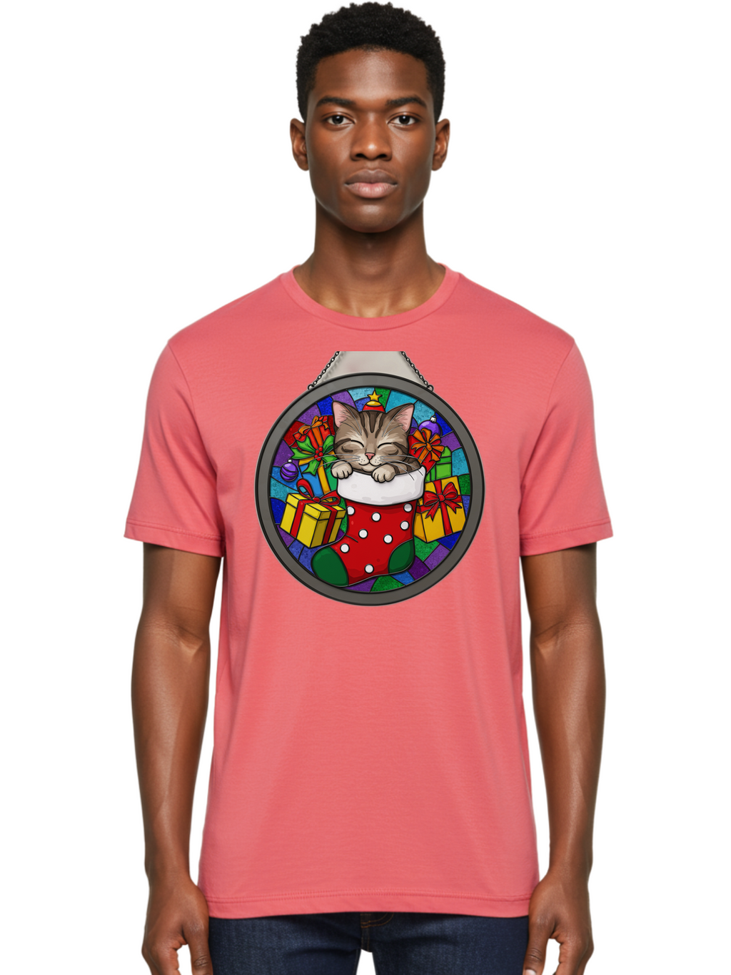 Kitten-In-Christmas-Stocking Men'S Graphic Tee, 100% Cotton, Comfortable Casual Summer Wear, Machine Washable, Vintage Camera, Old Camera, Antique Camera, Black Camera, Classic Photography, Photography Equipment, Nostalgic Device, Film Camera, Bam718