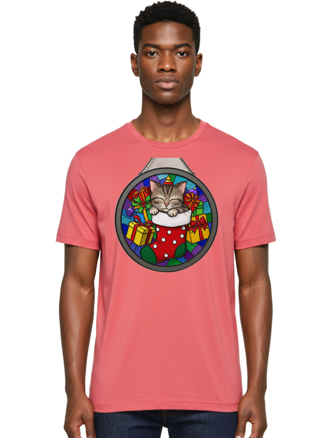 Kitten-In-Christmas-Stocking Men'S Graphic Tee, 100% Cotton, Comfortable Casual Summer Wear, Machine Washable, Vintage Camera, Old Camera, Antique Camera, Black Camera, Classic Photography, Photography Equipment, Nostalgic Device, Film Camera, Bam718