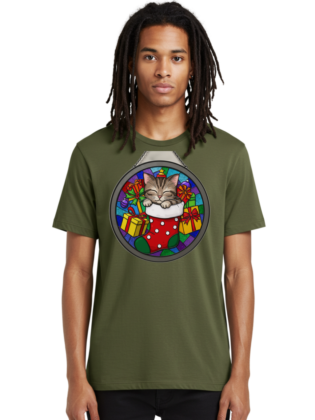 Kitten-In-Christmas-Stocking Men'S Graphic Tee, 100% Cotton, Comfortable Casual Summer Wear, Machine Washable, Vintage Camera, Old Camera, Antique Camera, Black Camera, Classic Photography, Photography Equipment, Nostalgic Device, Film Camera, Bam718