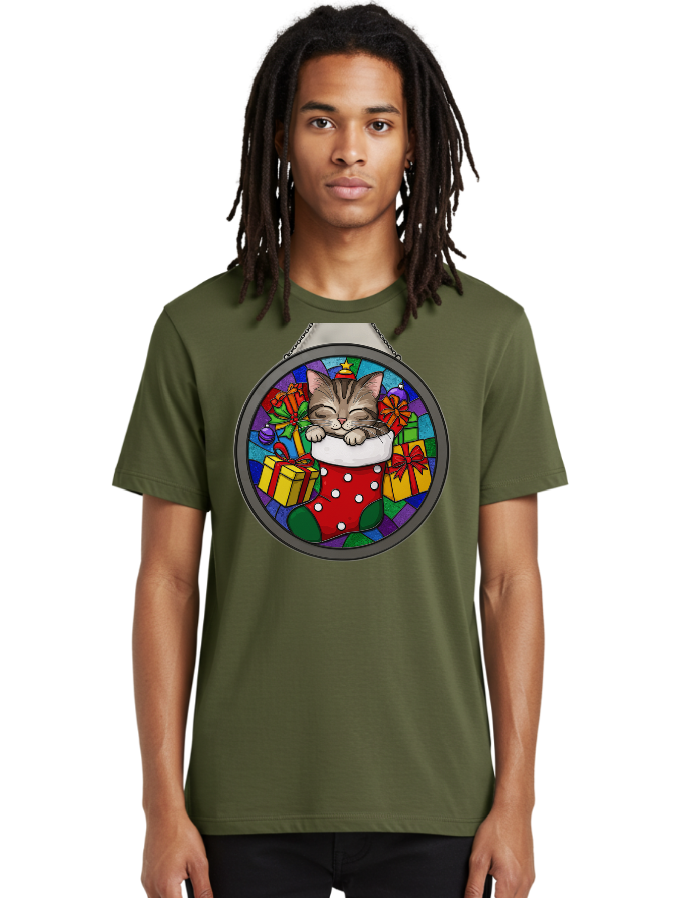 Kitten-In-Christmas-Stocking Men'S Graphic Tee, 100% Cotton, Comfortable Casual Summer Wear, Machine Washable, Vintage Camera, Old Camera, Antique Camera, Black Camera, Classic Photography, Photography Equipment, Nostalgic Device, Film Camera, Bam718