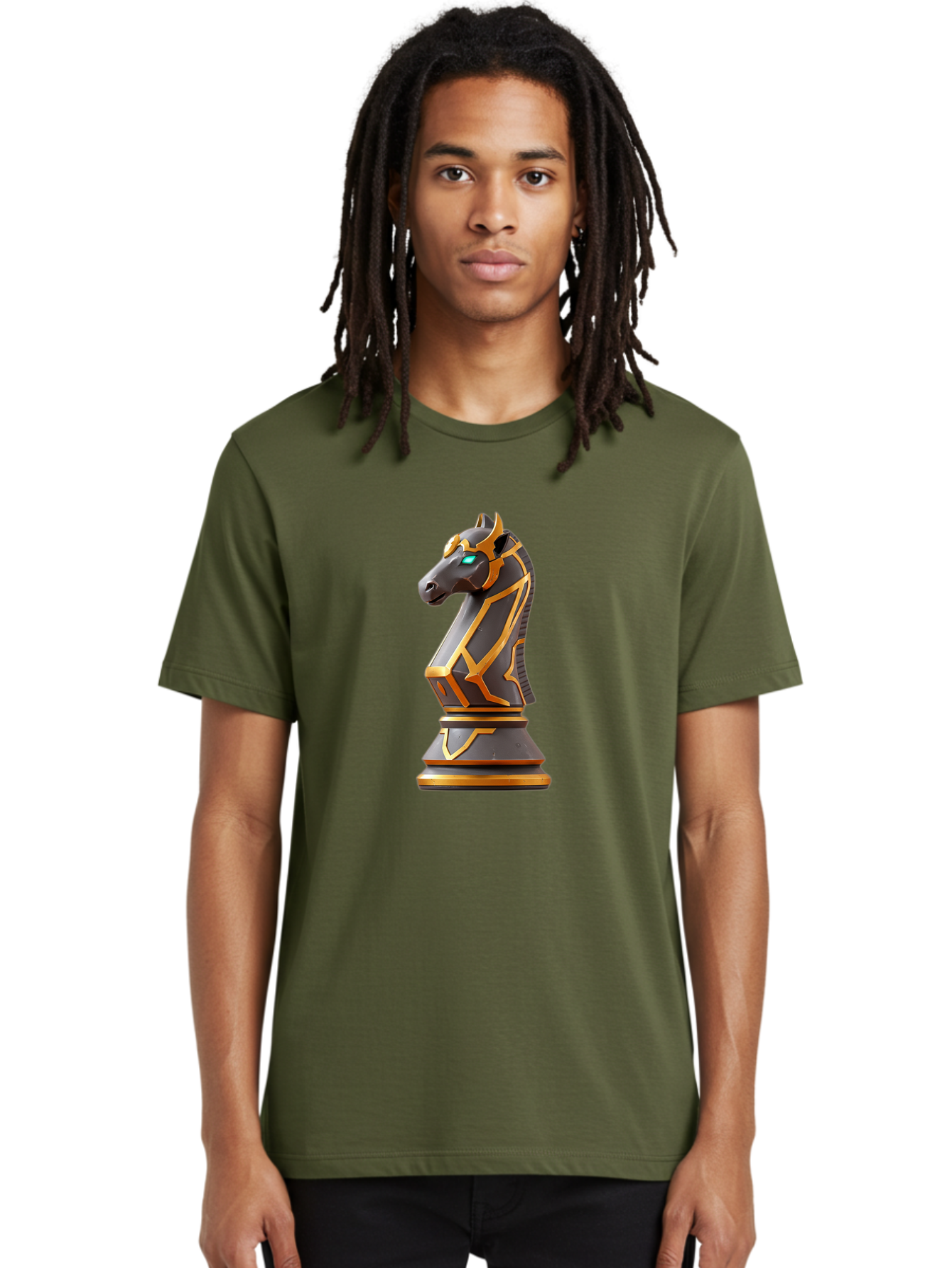 Knight-Chess-Piece Men'S Graphic Tee, 100% Cotton, Comfortable Casual Summer Wear, Machine Washable, Vintage Camera, Old Camera, Antique Camera, Black Camera, Classic Photography, Photography Equipment, Nostalgic Device, Film Camera, Bam721