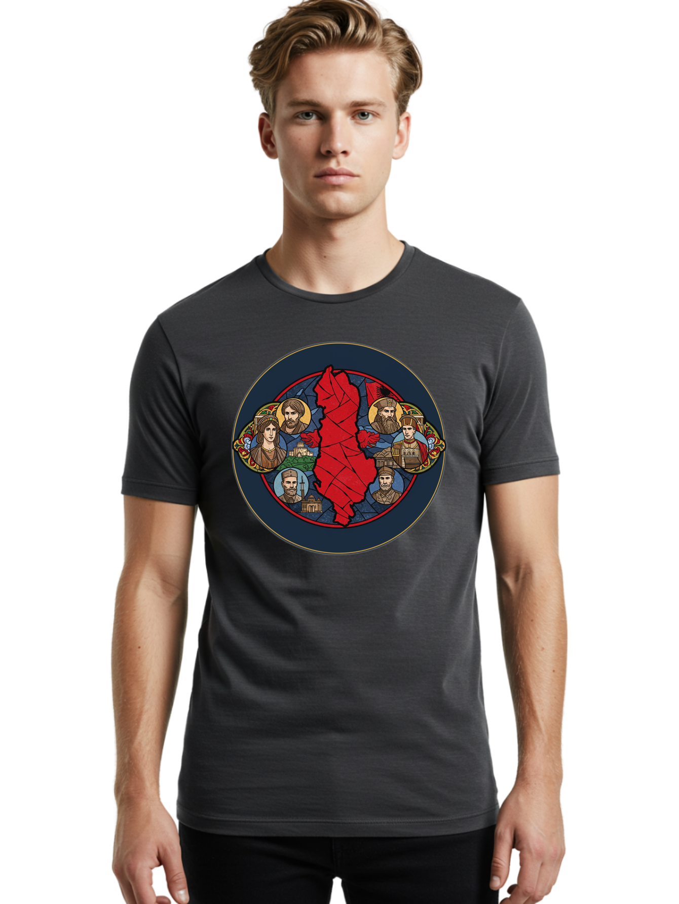 Kosovo-Map-Icon Men'S Graphic Tee, 100% Cotton, Comfortable Casual Summer Wear, Machine Washable, Vintage Camera, Old Camera, Antique Camera, Black Camera, Classic Photography, Photography Equipment, Nostalgic Device, Film Camera, Camera Art Bam724