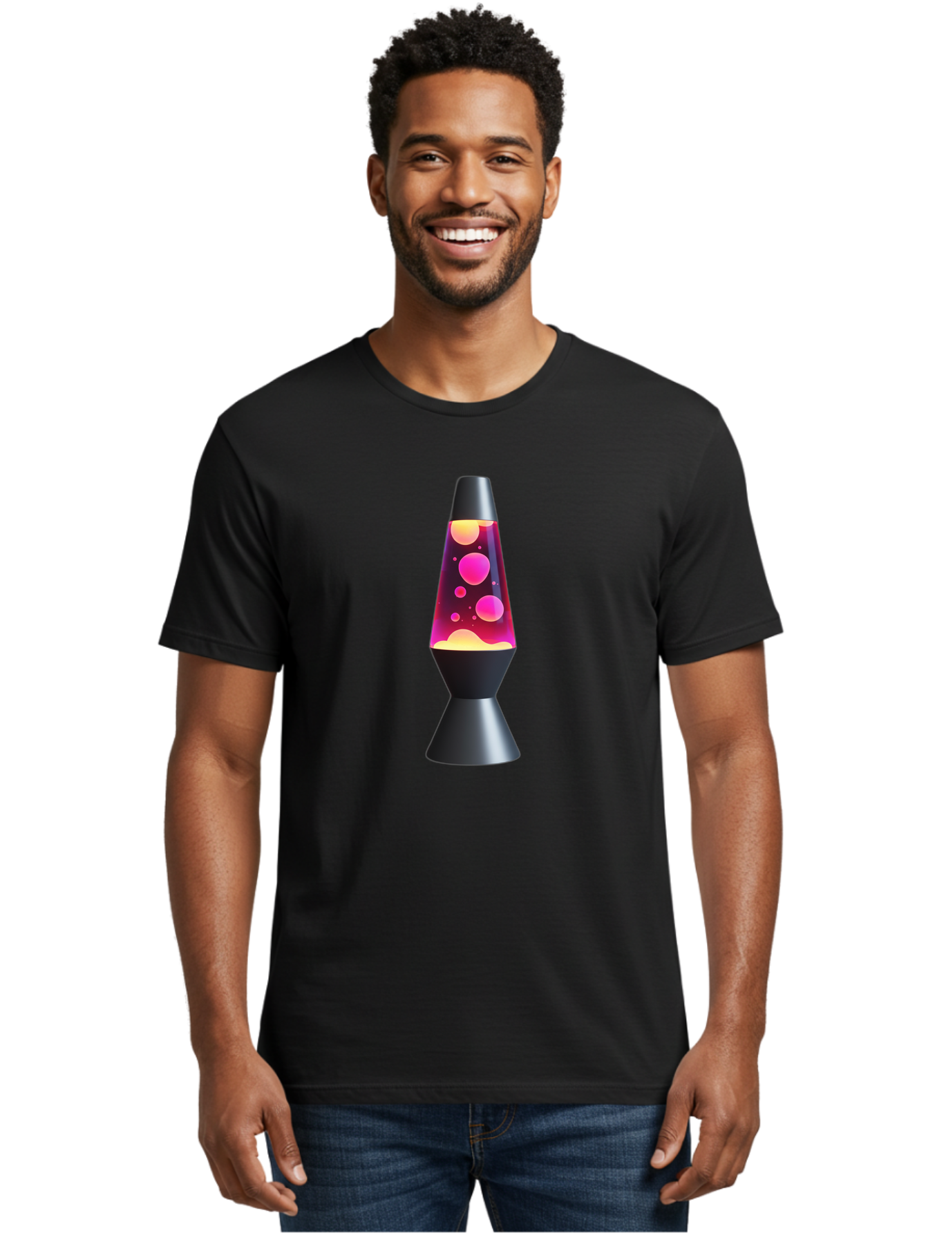 Lava-Lamp-2 Men'S Graphic Tee, 100% Cotton, Comfortable Casual Summer Wear, Machine Washable, Vintage Camera, Old Camera, Antique Camera, Black Camera, Classic Photography, Photography Equipment, Nostalgic Device, Film Camera, Camera Art Bam738