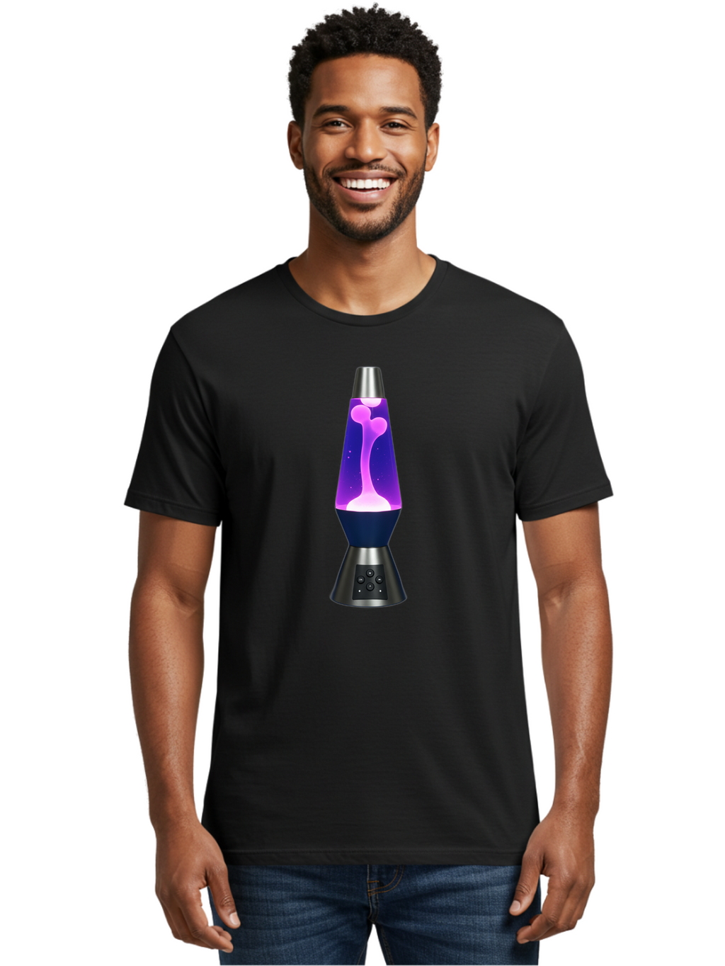 Lava-Lamp-4 Men'S Graphic Tee, 100% Cotton, Comfortable Casual Summer Wear, Machine Washable, Vintage Camera, Old Camera, Antique Camera, Black Camera, Classic Photography, Photography Equipment, Nostalgic Device, Film Camera, Camera Art Bam740