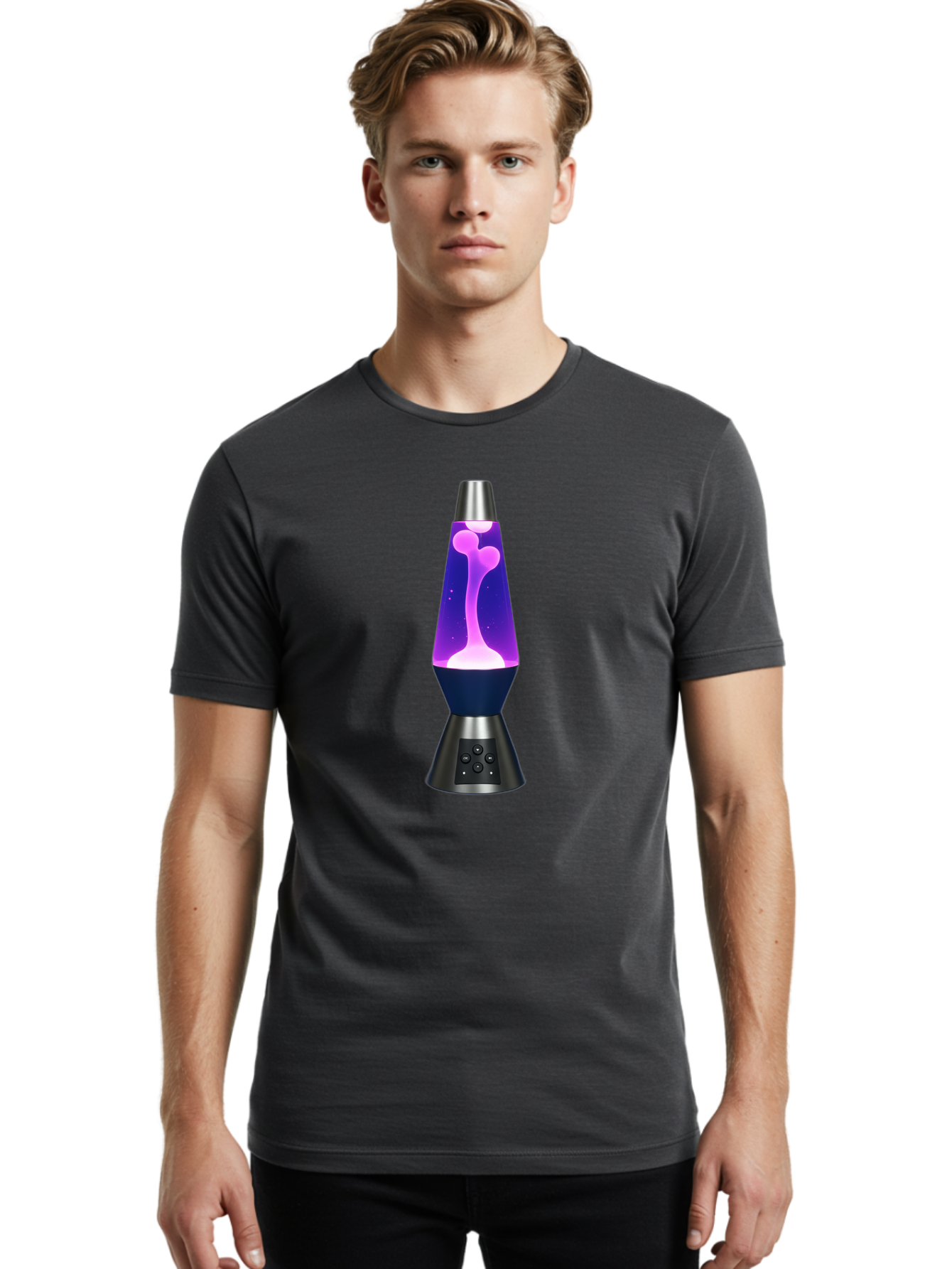 Lava-Lamp-4 Men'S Graphic Tee, 100% Cotton, Comfortable Casual Summer Wear, Machine Washable, Vintage Camera, Old Camera, Antique Camera, Black Camera, Classic Photography, Photography Equipment, Nostalgic Device, Film Camera, Camera Art Bam740