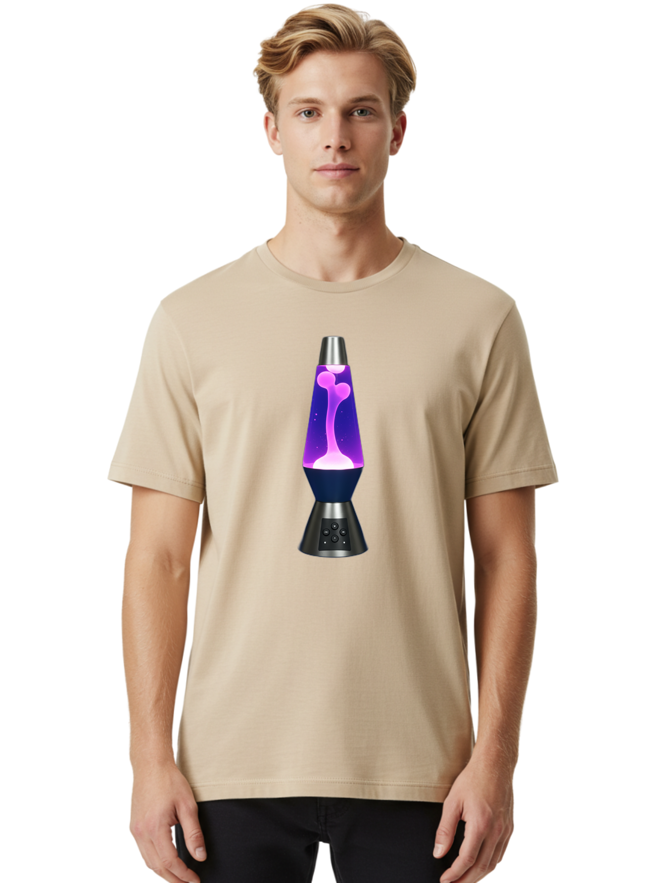 Lava-Lamp-4 Men'S Graphic Tee, 100% Cotton, Comfortable Casual Summer Wear, Machine Washable, Vintage Camera, Old Camera, Antique Camera, Black Camera, Classic Photography, Photography Equipment, Nostalgic Device, Film Camera, Camera Art Bam740
