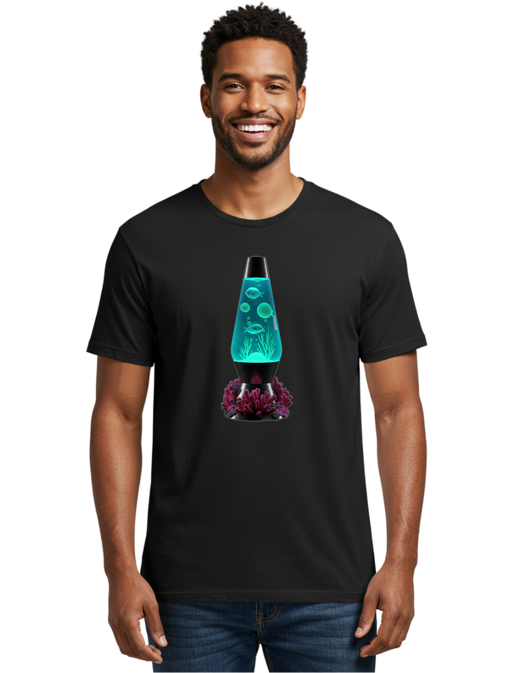 Lava-Lamp-8 Men'S Graphic Tee, 100% Cotton, Comfortable Casual Summer Wear, Machine Washable, Vintage Camera, Old Camera, Antique Camera, Black Camera, Classic Photography, Photography Equipment, Nostalgic Device, Film Camera, Camera Art Bam744