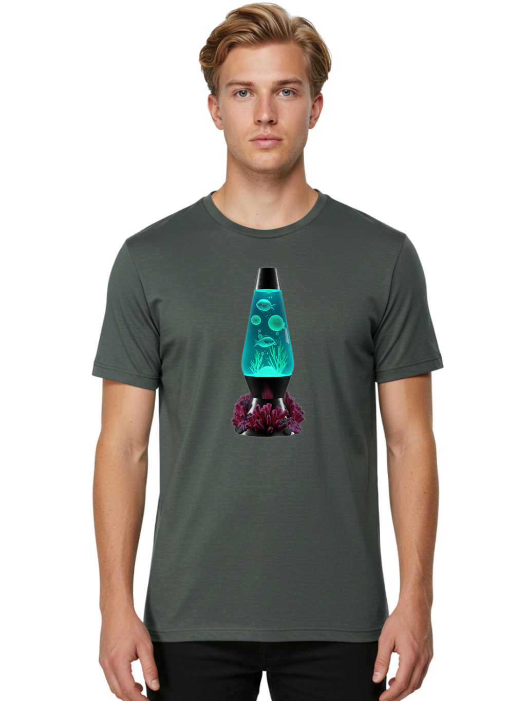 Lava-Lamp-8 Men'S Graphic Tee, 100% Cotton, Comfortable Casual Summer Wear, Machine Washable, Vintage Camera, Old Camera, Antique Camera, Black Camera, Classic Photography, Photography Equipment, Nostalgic Device, Film Camera, Camera Art Bam744