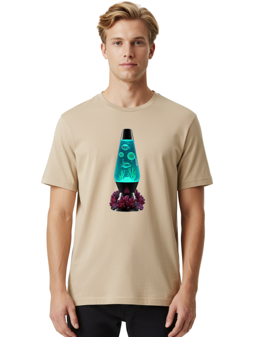 Lava-Lamp-8 Men'S Graphic Tee, 100% Cotton, Comfortable Casual Summer Wear, Machine Washable, Vintage Camera, Old Camera, Antique Camera, Black Camera, Classic Photography, Photography Equipment, Nostalgic Device, Film Camera, Camera Art Bam744