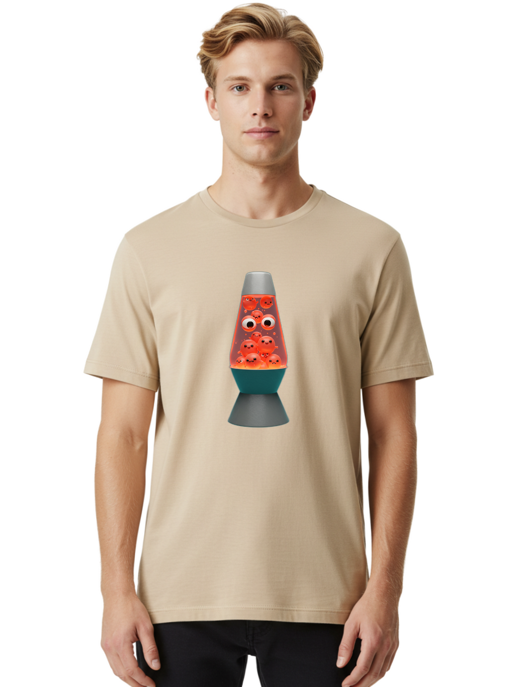Lava-Lamp-With-Emojis Men'S Graphic Tee, 100% Cotton, Comfortable Casual Summer Wear, Machine Washable, Vintage Camera, Old Camera, Antique Camera, Black Camera, Classic Photography, Photography Equipment, Nostalgic Device, Film Camera, Bam749