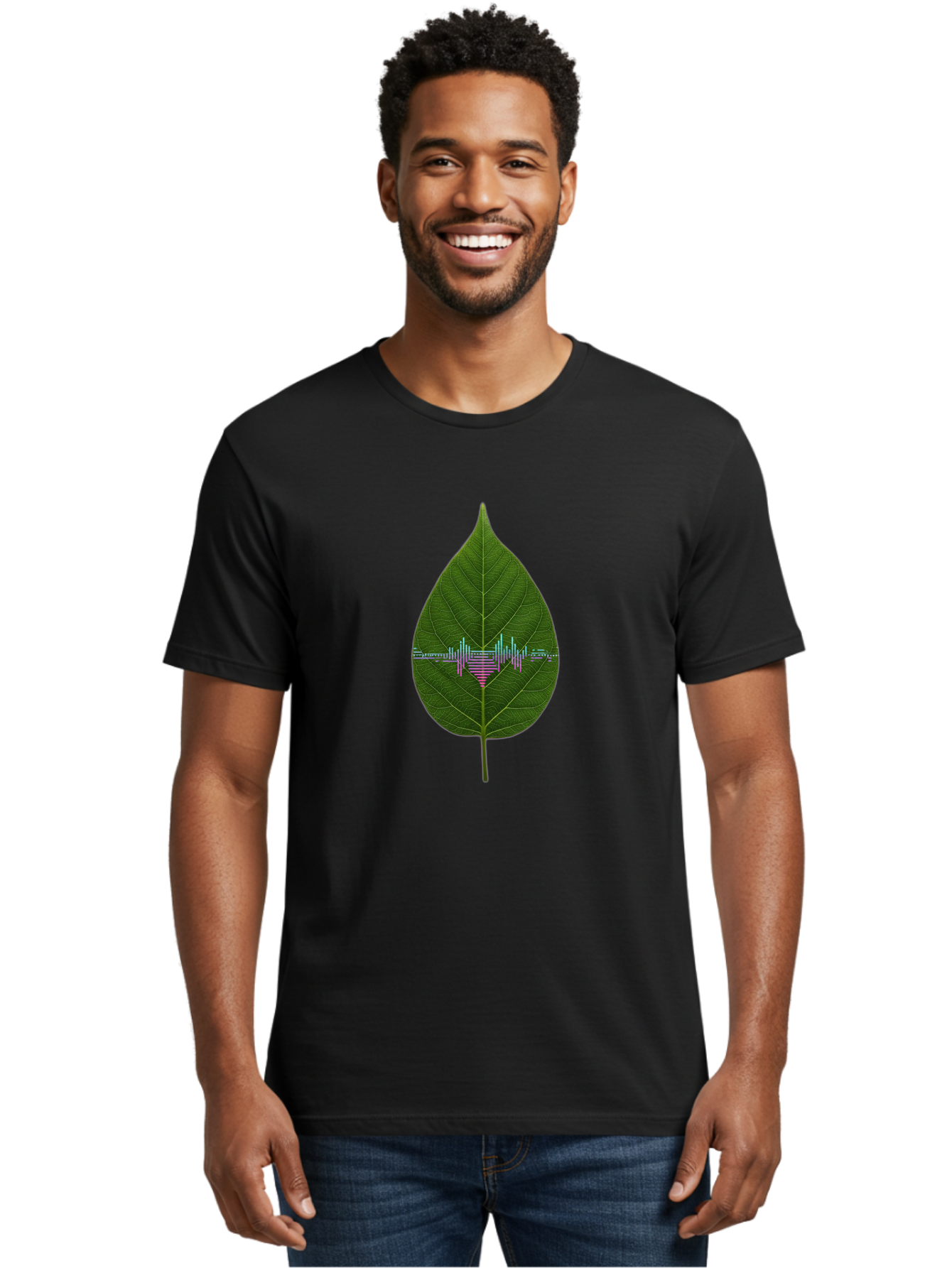 Leaf-Sound-Wave Men'S Graphic Tee, 100% Cotton, Comfortable Casual Summer Wear, Machine Washable, Vintage Camera, Old Camera, Antique Camera, Black Camera, Classic Photography, Photography Equipment, Nostalgic Device, Film Camera, Camera Art Bam754