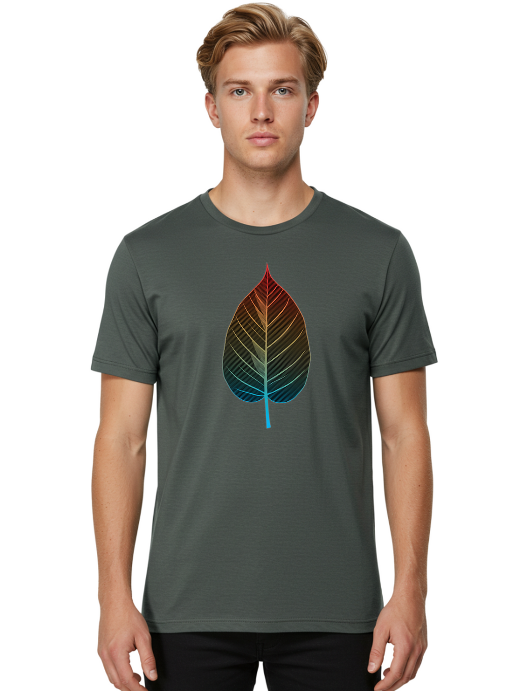 Leaf Men'S Graphic Tee, 100% Cotton, Comfortable Casual Summer Wear, Machine Washable, Vintage Camera, Old Camera, Antique Camera, Black Camera, Classic Photography, Photography Equipment, Nostalgic Device, Film Camera, Camera Art Bam755