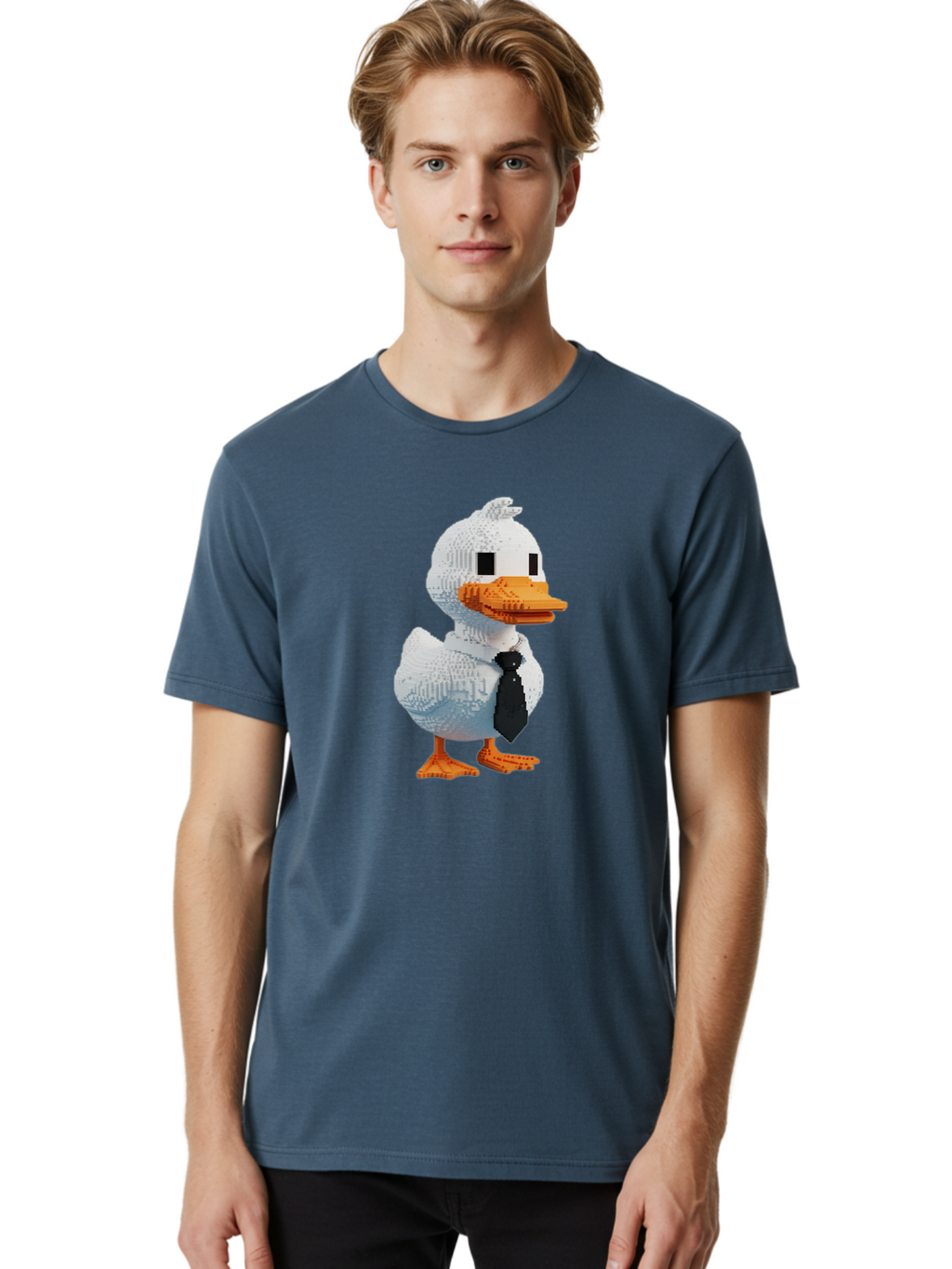 Lego-Duck Men'S Graphic Tee, 100% Cotton, Comfortable Casual Summer Wear, Machine Washable, Vintage Camera, Old Camera, Antique Camera, Black Camera, Classic Photography, Photography Equipment, Nostalgic Device, Film Camera, Camera Art Bam756