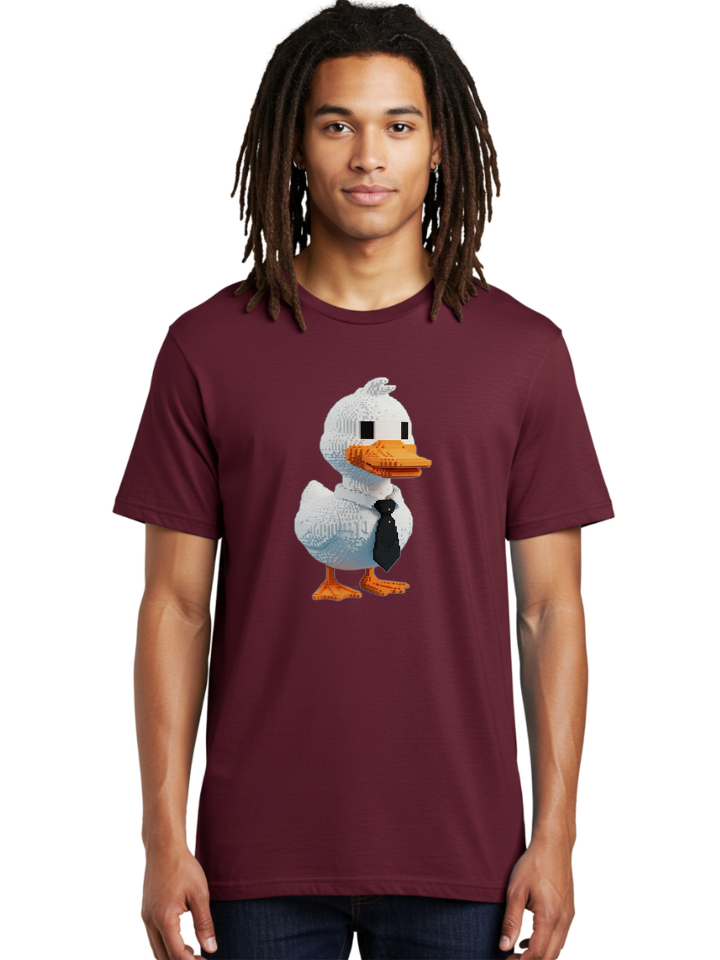Lego-Duck Men'S Graphic Tee, 100% Cotton, Comfortable Casual Summer Wear, Machine Washable, Vintage Camera, Old Camera, Antique Camera, Black Camera, Classic Photography, Photography Equipment, Nostalgic Device, Film Camera, Camera Art Bam756