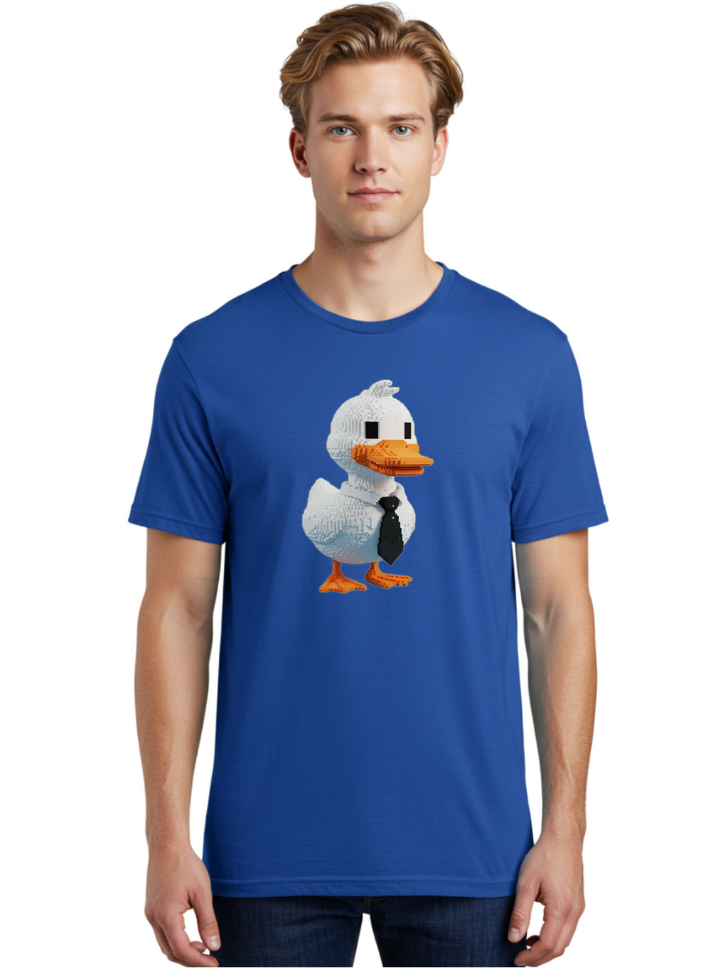 Lego-Duck Men'S Graphic Tee, 100% Cotton, Comfortable Casual Summer Wear, Machine Washable, Vintage Camera, Old Camera, Antique Camera, Black Camera, Classic Photography, Photography Equipment, Nostalgic Device, Film Camera, Camera Art Bam756