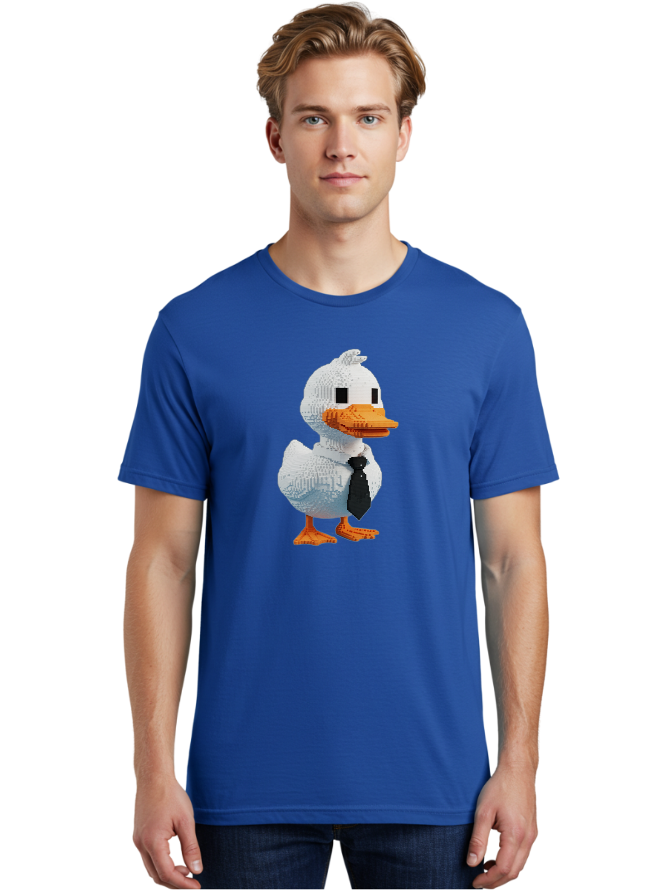 Lego-Duck Men'S Graphic Tee, 100% Cotton, Comfortable Casual Summer Wear, Machine Washable, Vintage Camera, Old Camera, Antique Camera, Black Camera, Classic Photography, Photography Equipment, Nostalgic Device, Film Camera, Camera Art Bam756