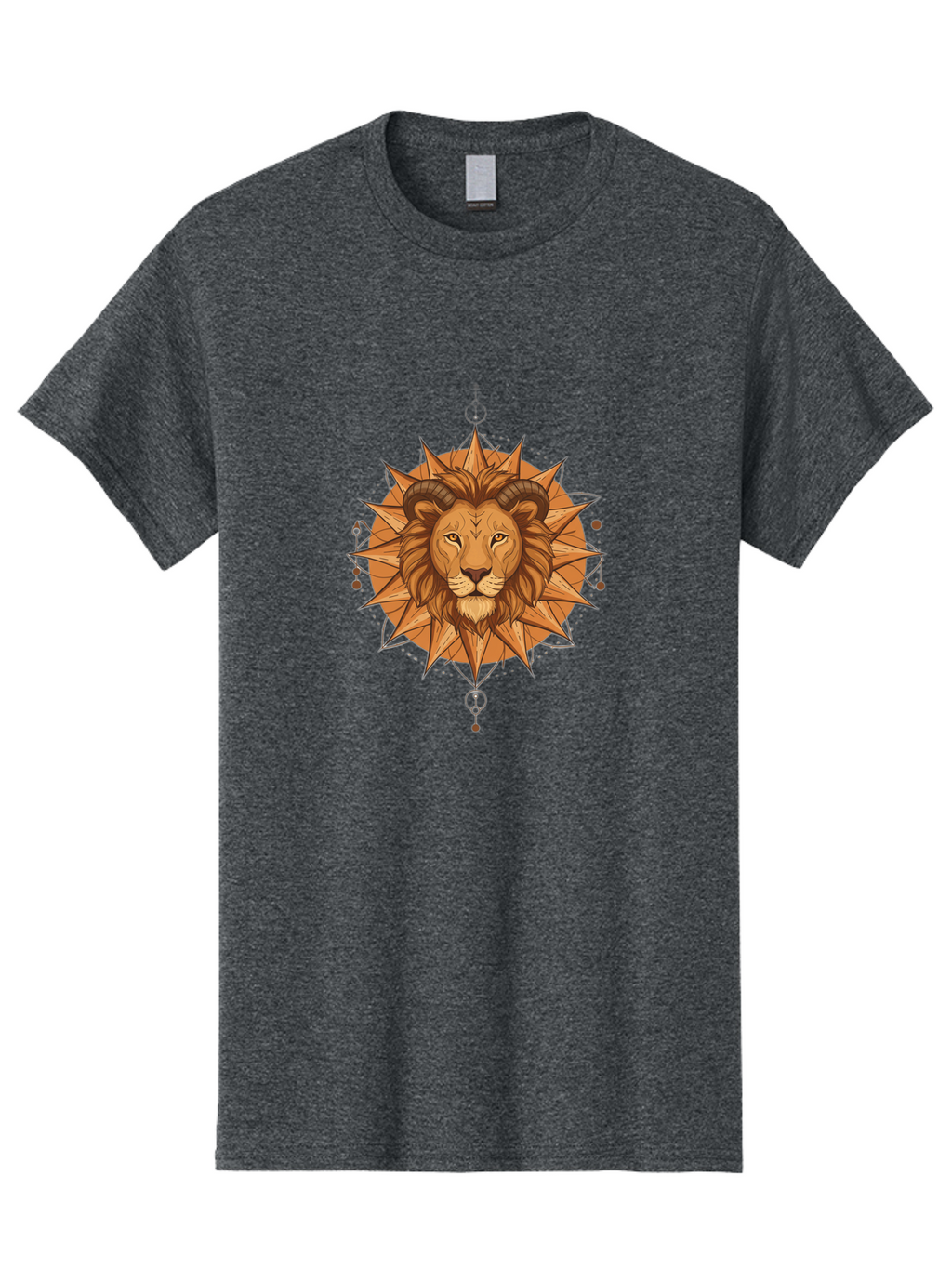 Leo-Astrology-Symbol Men'S Graphic Tee, 100% Cotton, Comfortable Casual Summer Wear, Machine Washable, Vintage Camera, Old Camera, Antique Camera, Black Camera, Classic Photography, Photography Equipment, Nostalgic Device, Film Camera, Bam758