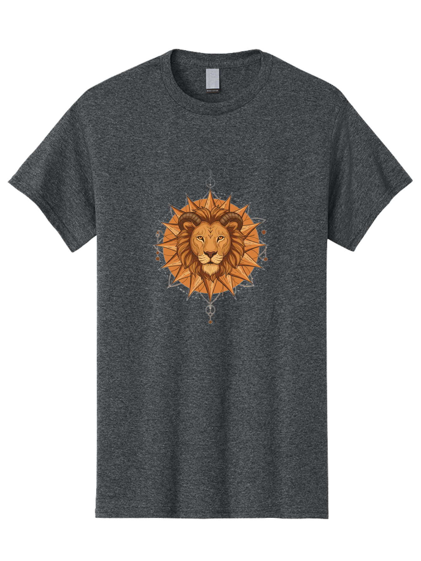 Leo-Astrology-Symbol Men'S Graphic Tee, 100% Cotton, Comfortable Casual Summer Wear, Machine Washable, Vintage Camera, Old Camera, Antique Camera, Black Camera, Classic Photography, Photography Equipment, Nostalgic Device, Film Camera, Bam758