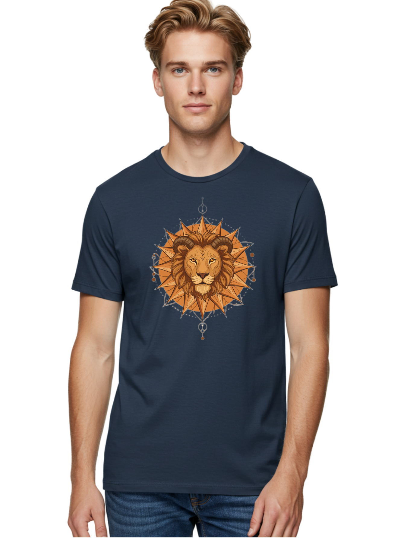Leo-Astrology-Symbol Men'S Graphic Tee, 100% Cotton, Comfortable Casual Summer Wear, Machine Washable, Vintage Camera, Old Camera, Antique Camera, Black Camera, Classic Photography, Photography Equipment, Nostalgic Device, Film Camera, Bam758