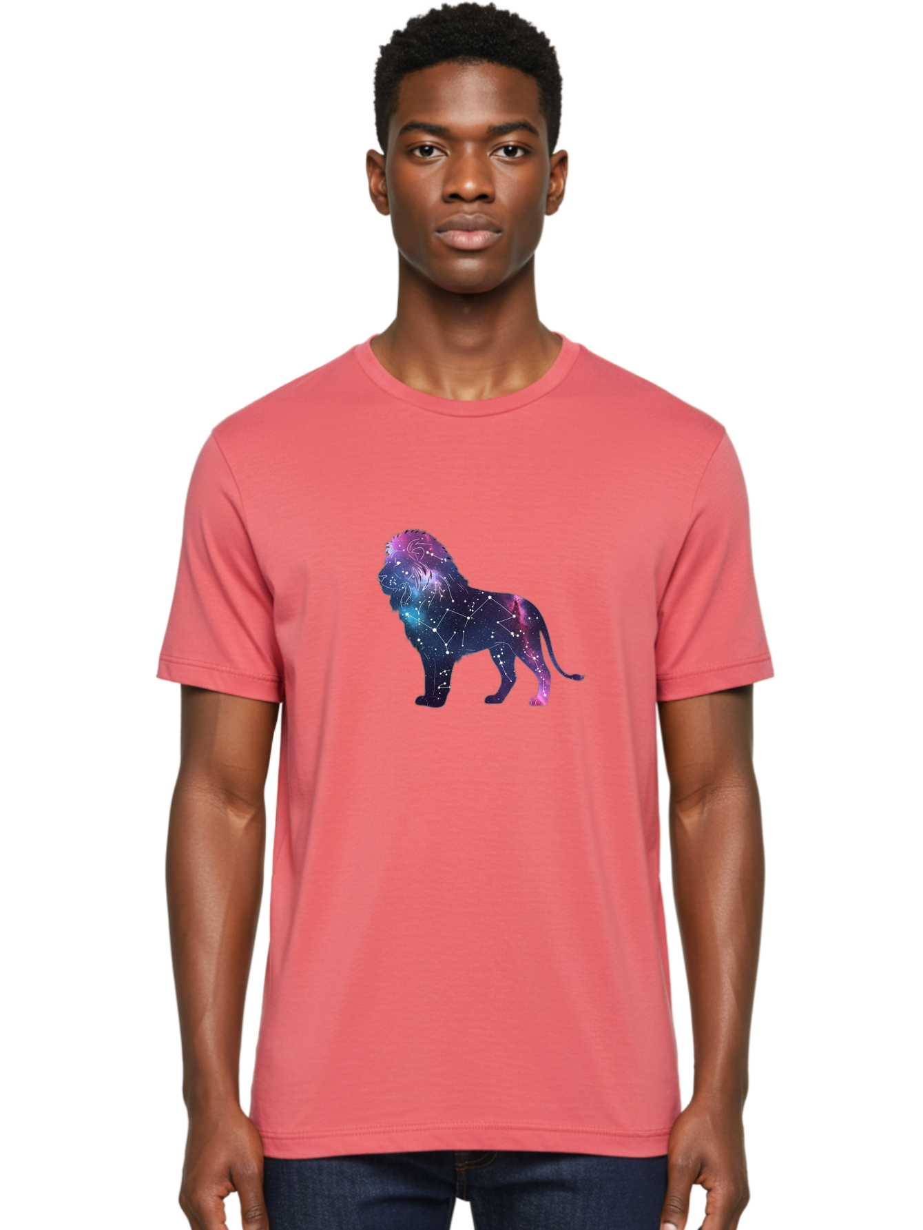 Leo-Constellation-Lion Men'S Graphic Tee, 100% Cotton, Comfortable Casual Summer Wear, Machine Washable, Vintage Camera, Old Camera, Antique Camera, Black Camera, Classic Photography, Photography Equipment, Nostalgic Device, Film Camera, Bam760