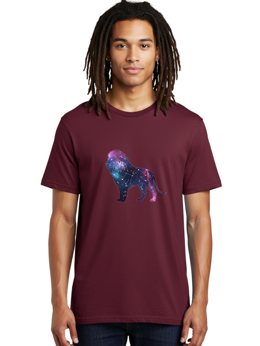 Leo-Constellation-Lion Men'S Graphic Tee, 100% Cotton, Comfortable Casual Summer Wear, Machine Washable, Vintage Camera, Old Camera, Antique Camera, Black Camera, Classic Photography, Photography Equipment, Nostalgic Device, Film Camera, Bam760