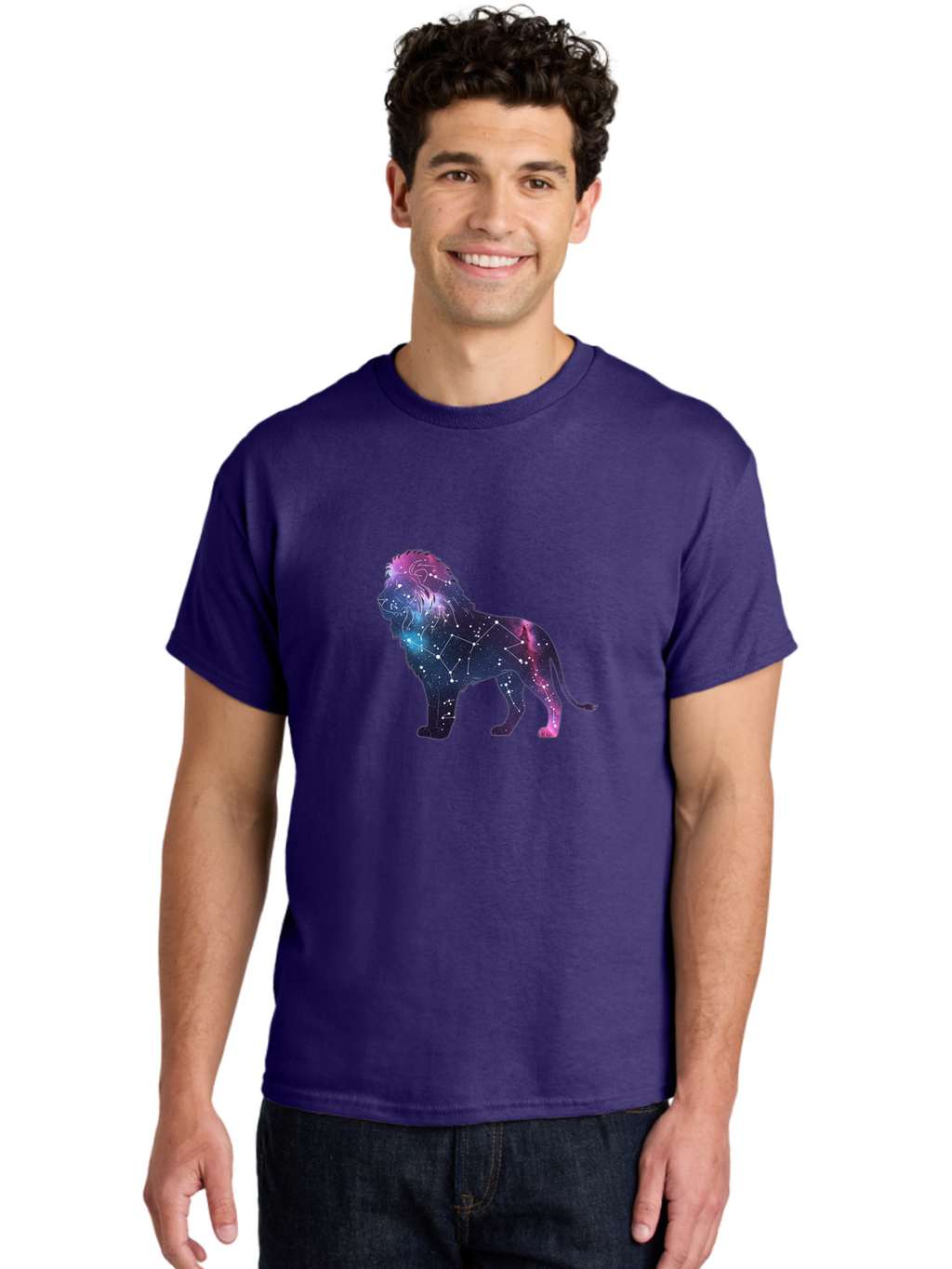 Leo-Constellation-Lion Men'S Graphic Tee, 100% Cotton, Comfortable Casual Summer Wear, Machine Washable, Vintage Camera, Old Camera, Antique Camera, Black Camera, Classic Photography, Photography Equipment, Nostalgic Device, Film Camera, Bam760