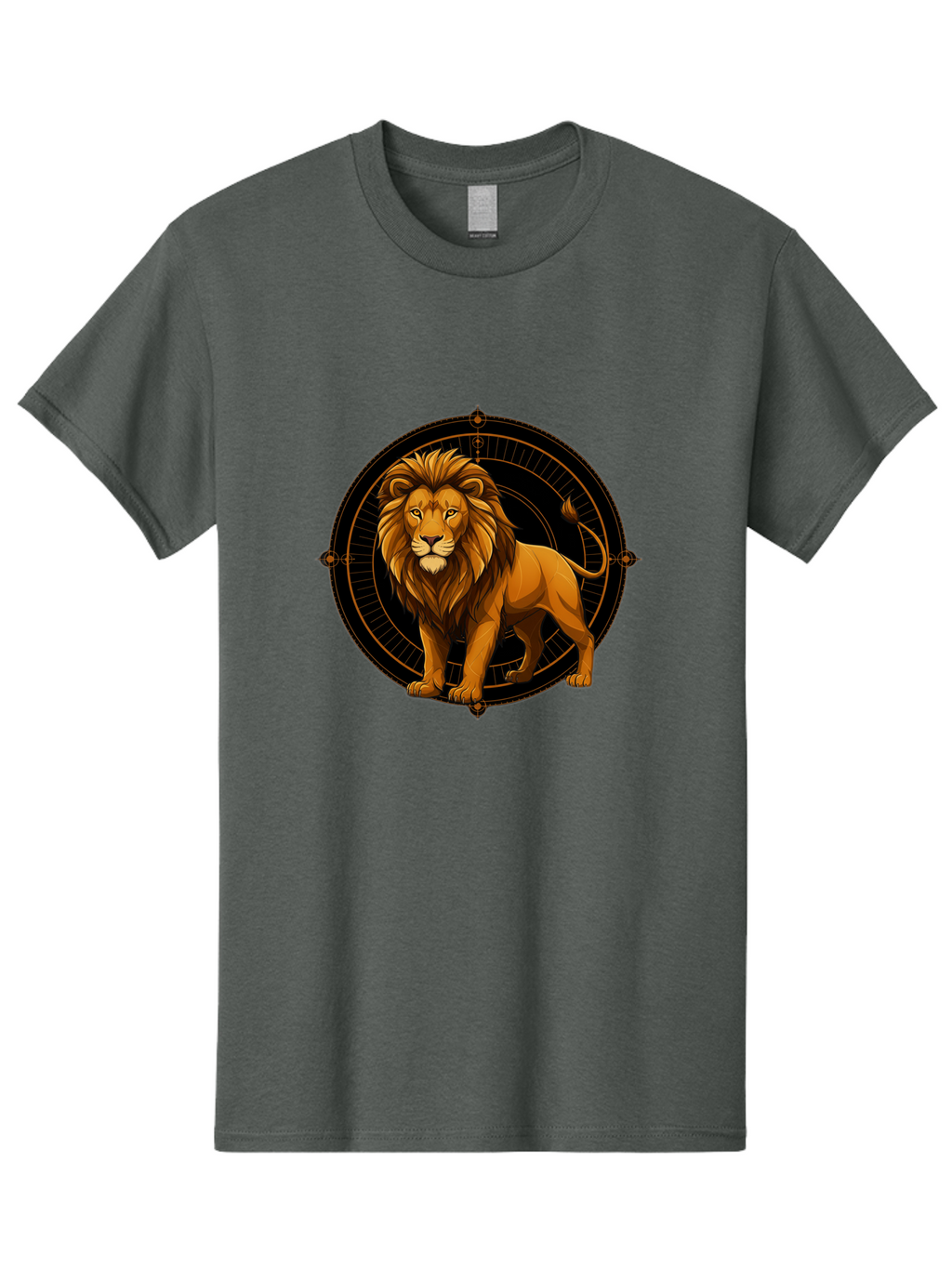 Leo-Zodiac-Sign Men'S Graphic Tee, 100% Cotton, Comfortable Casual Summer Wear, Machine Washable, Vintage Camera, Old Camera, Antique Camera, Black Camera, Classic Photography, Photography Equipment, Nostalgic Device, Film Camera, Camera Art Bam761