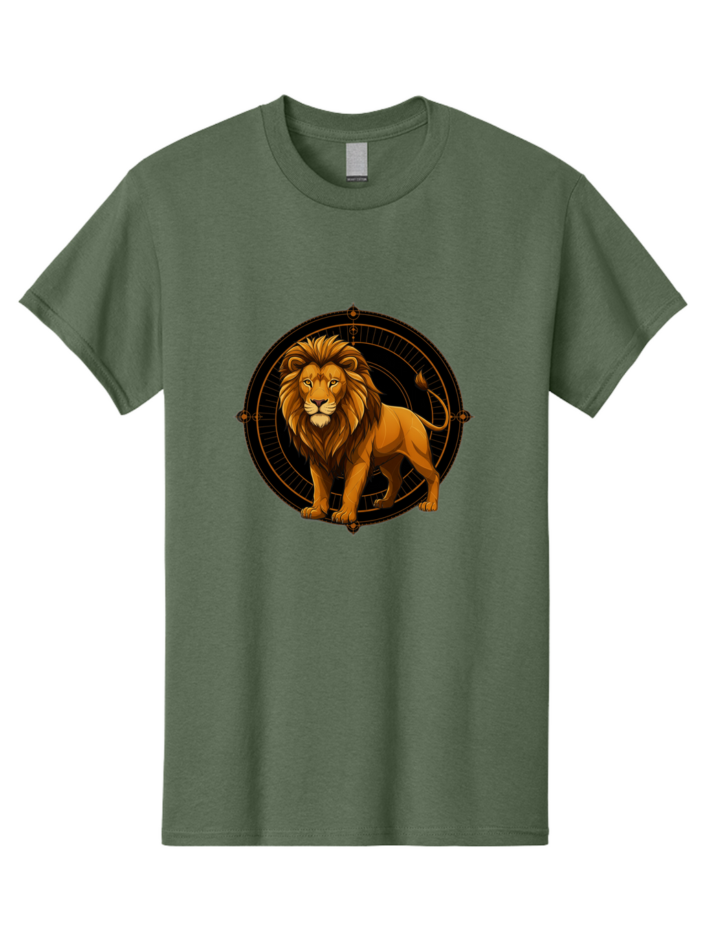 Leo-Zodiac-Sign Men'S Graphic Tee, 100% Cotton, Comfortable Casual Summer Wear, Machine Washable, Vintage Camera, Old Camera, Antique Camera, Black Camera, Classic Photography, Photography Equipment, Nostalgic Device, Film Camera, Camera Art Bam761