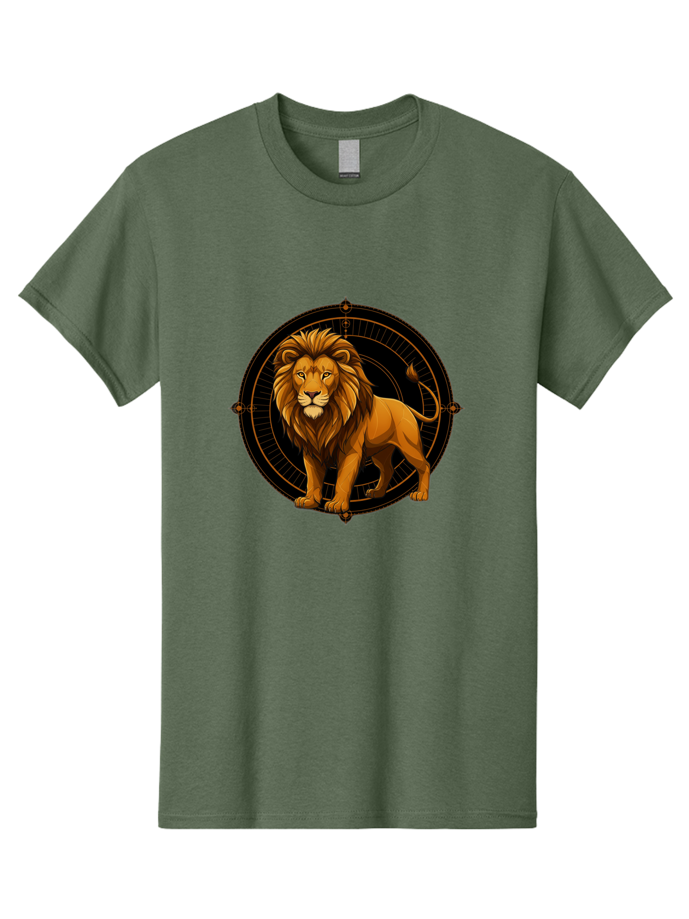 Leo-Zodiac-Sign Men'S Graphic Tee, 100% Cotton, Comfortable Casual Summer Wear, Machine Washable, Vintage Camera, Old Camera, Antique Camera, Black Camera, Classic Photography, Photography Equipment, Nostalgic Device, Film Camera, Camera Art Bam761