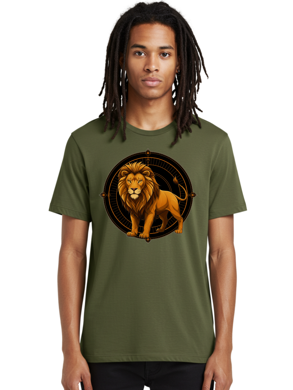 Leo-Zodiac-Sign Men'S Graphic Tee, 100% Cotton, Comfortable Casual Summer Wear, Machine Washable, Vintage Camera, Old Camera, Antique Camera, Black Camera, Classic Photography, Photography Equipment, Nostalgic Device, Film Camera, Camera Art Bam761