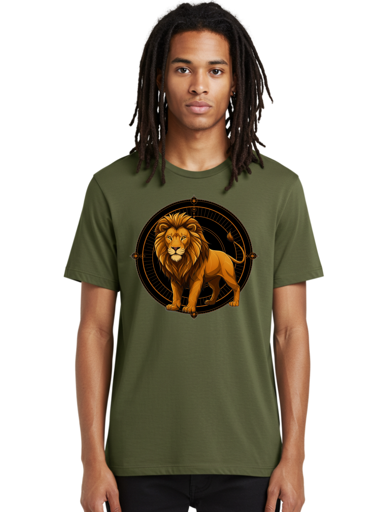 Leo-Zodiac-Sign Men'S Graphic Tee, 100% Cotton, Comfortable Casual Summer Wear, Machine Washable, Vintage Camera, Old Camera, Antique Camera, Black Camera, Classic Photography, Photography Equipment, Nostalgic Device, Film Camera, Camera Art Bam761