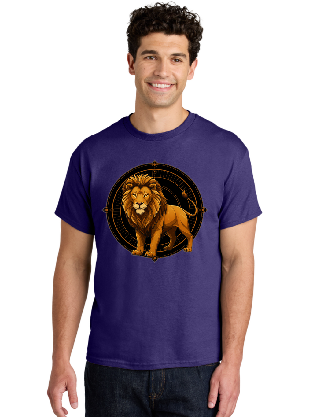 Leo-Zodiac-Sign Men'S Graphic Tee, 100% Cotton, Comfortable Casual Summer Wear, Machine Washable, Vintage Camera, Old Camera, Antique Camera, Black Camera, Classic Photography, Photography Equipment, Nostalgic Device, Film Camera, Camera Art Bam761