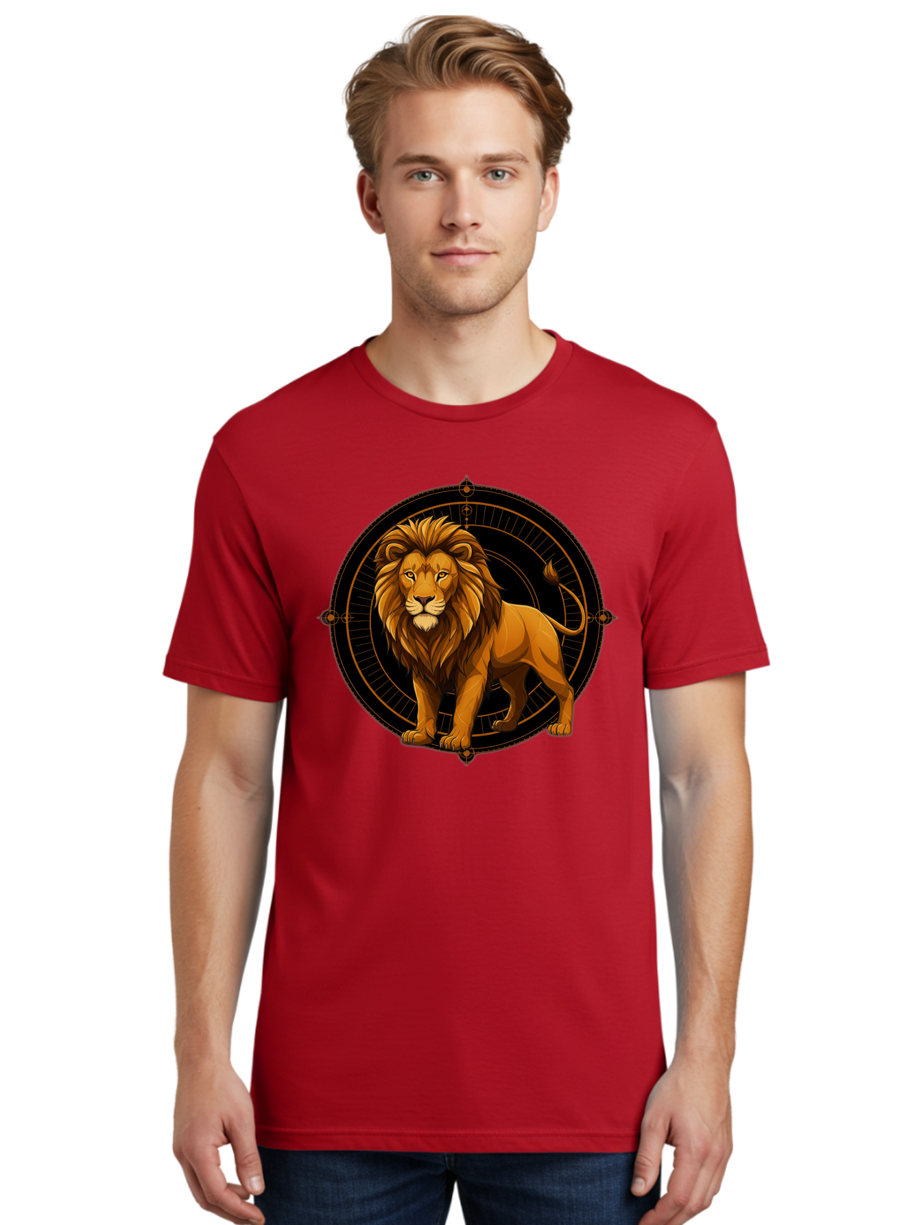 Leo-Zodiac-Sign Men'S Graphic Tee, 100% Cotton, Comfortable Casual Summer Wear, Machine Washable, Vintage Camera, Old Camera, Antique Camera, Black Camera, Classic Photography, Photography Equipment, Nostalgic Device, Film Camera, Camera Art Bam761